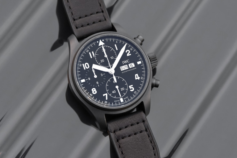 IWC Pilot's Watch Chronograph Edition Tribute to 3705 Ceratanium IW387905