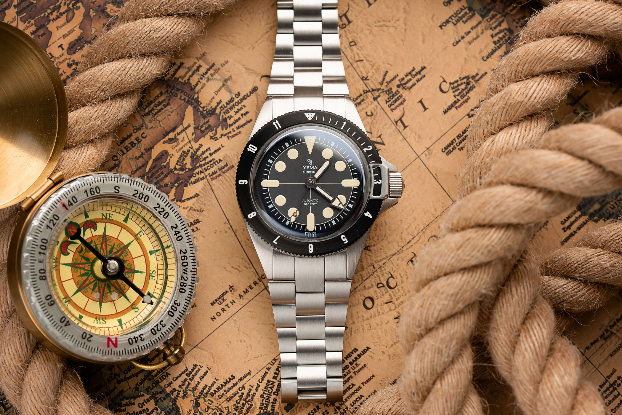 Yema Superman Maxi Dial Limited Edition Worn & Wound