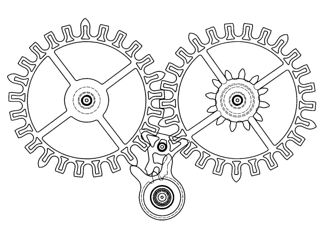 dual direct escapement dual direct escapement