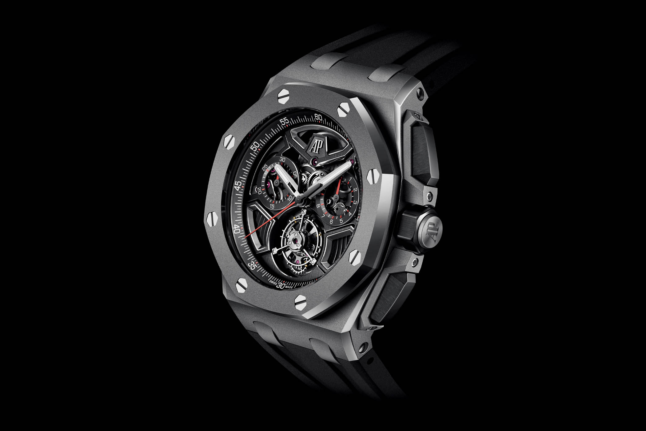 Audemars Piguet Royal Oak Offshore Selfwinding Flying Tourbillon Flyback Chronograph 26622TI