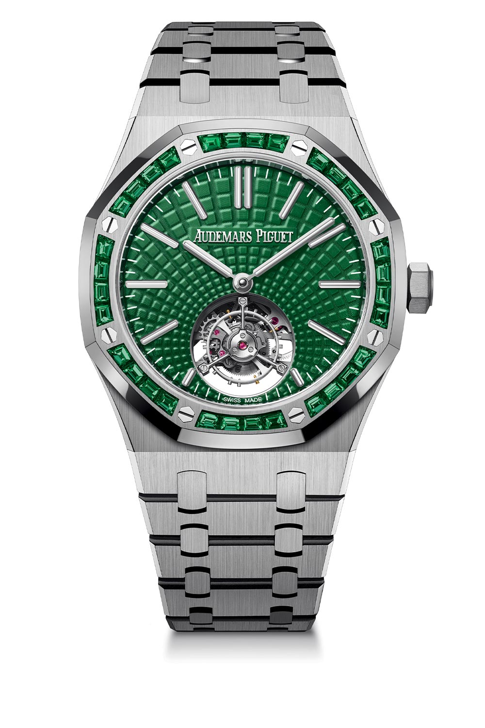 Audemars Piguet Royal Oak Selfwinding Flying Tourbillon Green 26532IC.EE.1220TI.01 Audemars Piguet Royal Oak Selfwinding Flying Tourbillon Green 26532IC.EE.1220TI.01