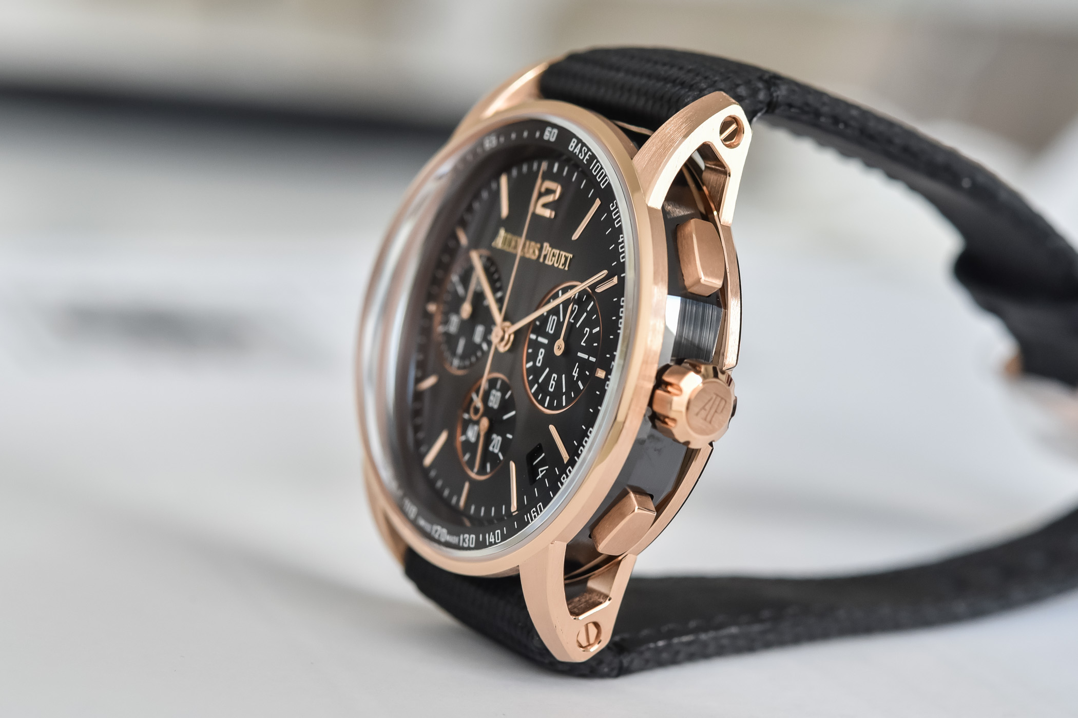 Code 11.59 by Audemars Piguet Selfwinding Chronograph Gold and Ceramic - 26393NR.OO.A002CA.01