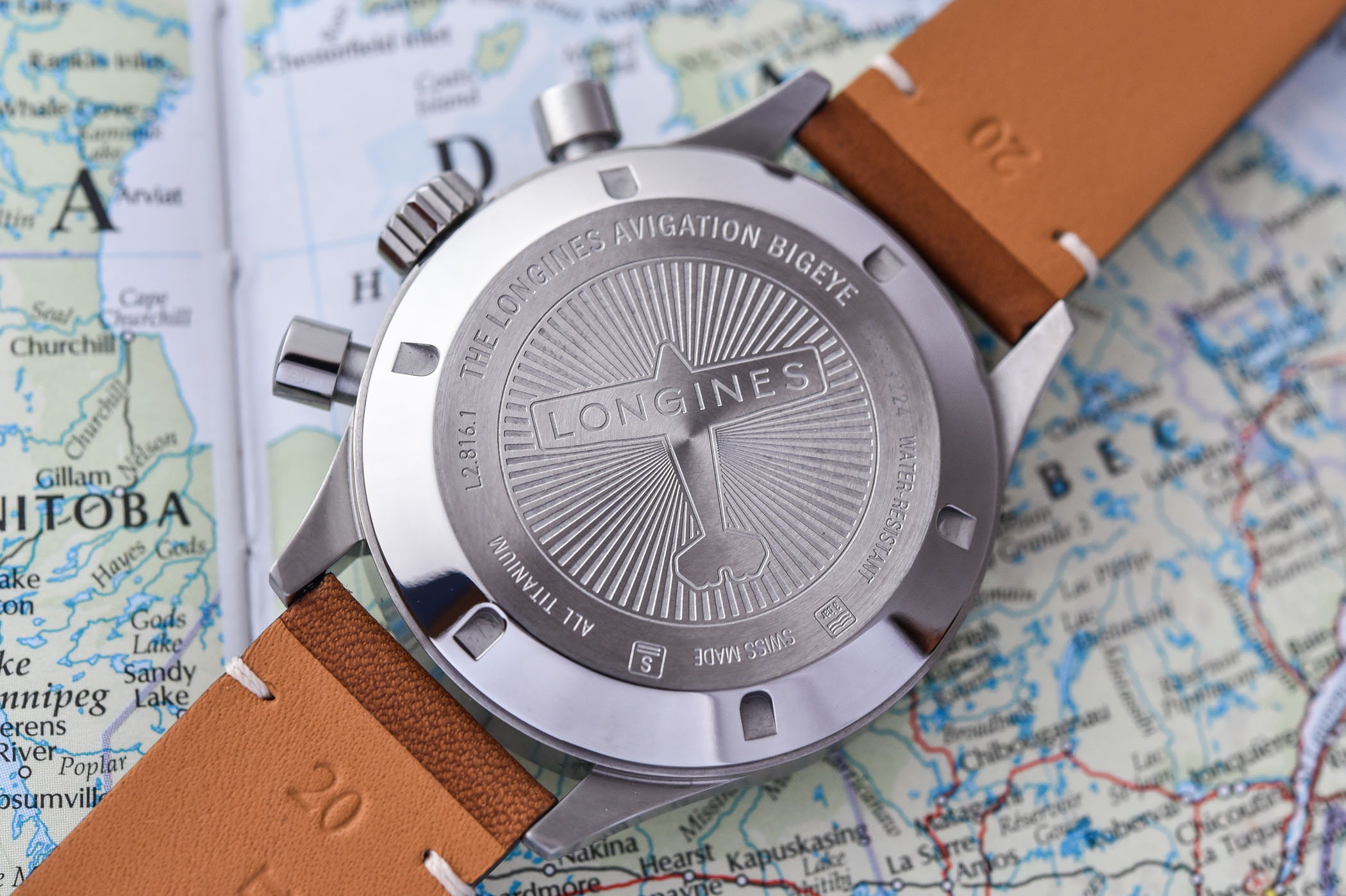 Longines Avigation BigEye Titanium gradient blue Dial - L2.816.1.93.2 review - 7 Longines Avigation BigEye Titanium gradient blue Dial - L2.816.1.93.2