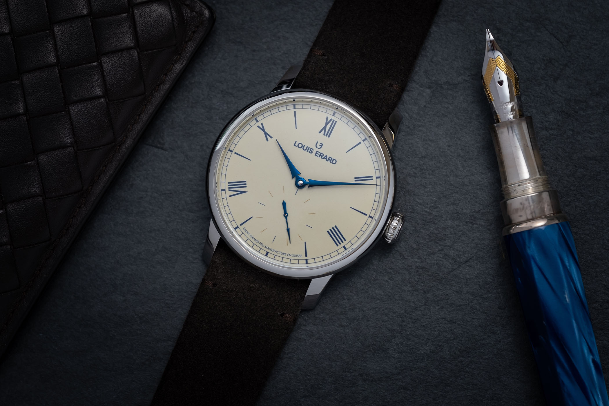 Louis Erard Excellence Email Grand Feu Small Seconds