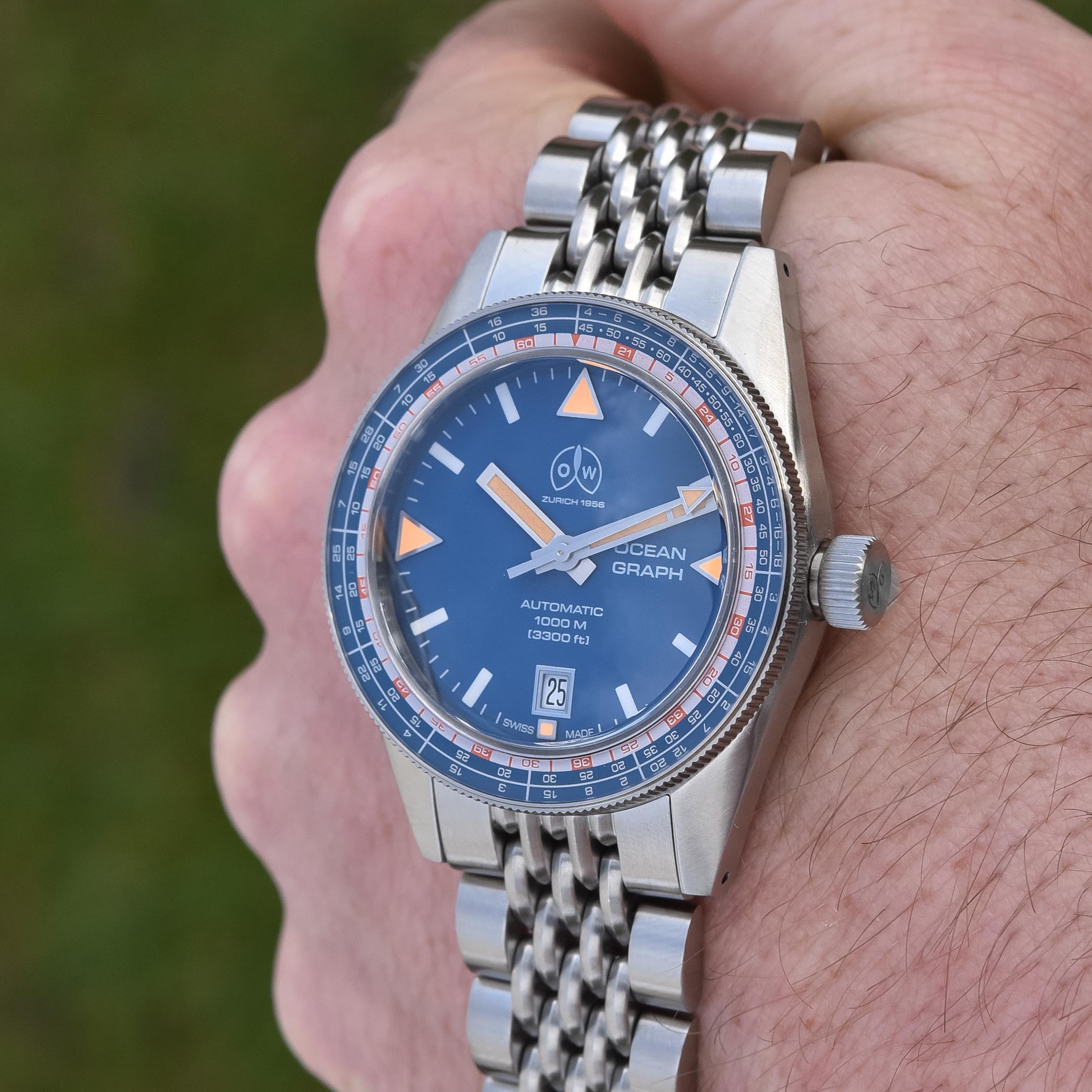 Ollech and Wajs OW Ocean Graph - dive watch review - 4 Ollech & Wajs OW Ocean Graph