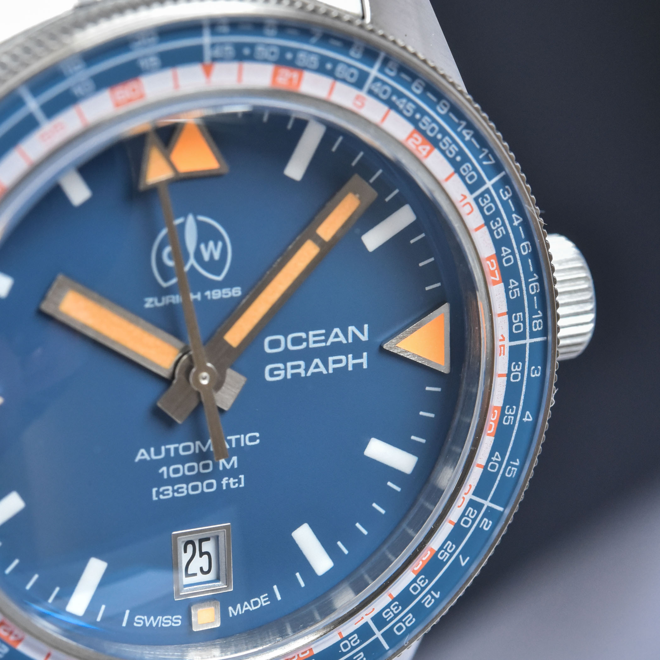 Ollech and Wajs OW Ocean Graph - dive watch review - 7 Ollech & Wajs OW Ocean Graph