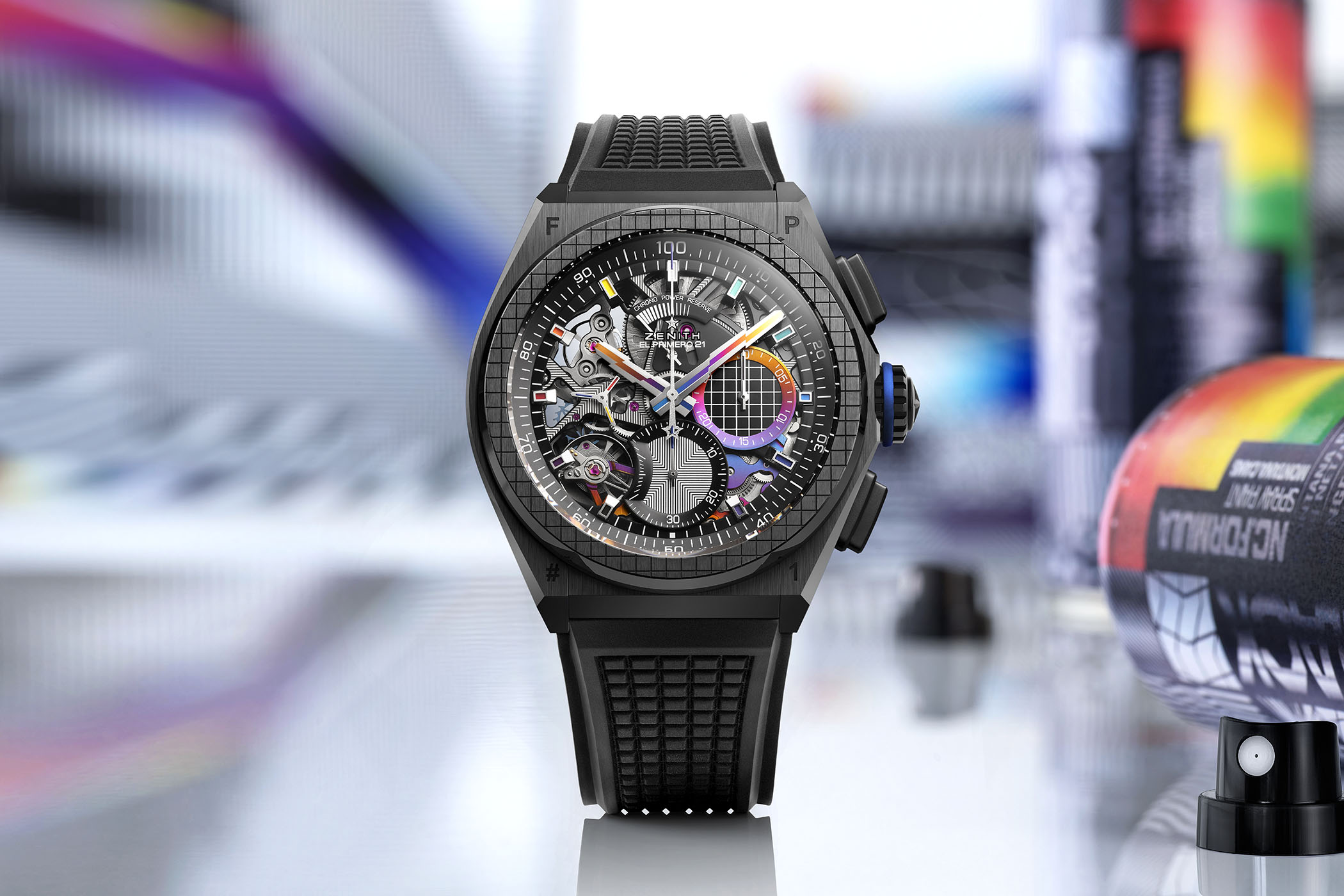 Zenith Defy 21 Felipe Pantone Edition