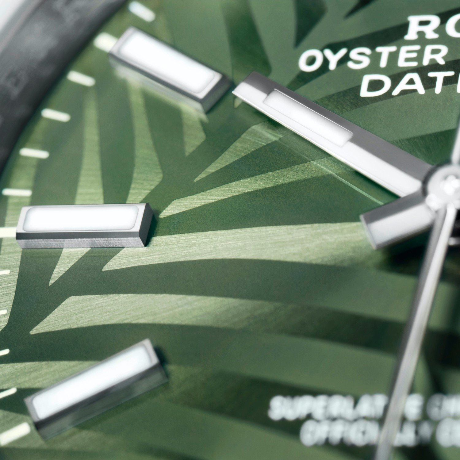 Olive Green Palm dial Olive Green Palm dial