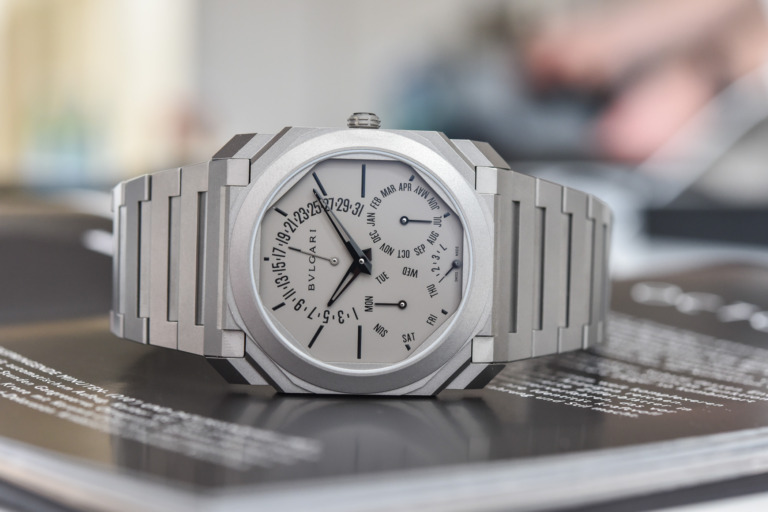 Bulgari Octo Finissimo Perpetual Calendar - world record thinnest perpetual calendar