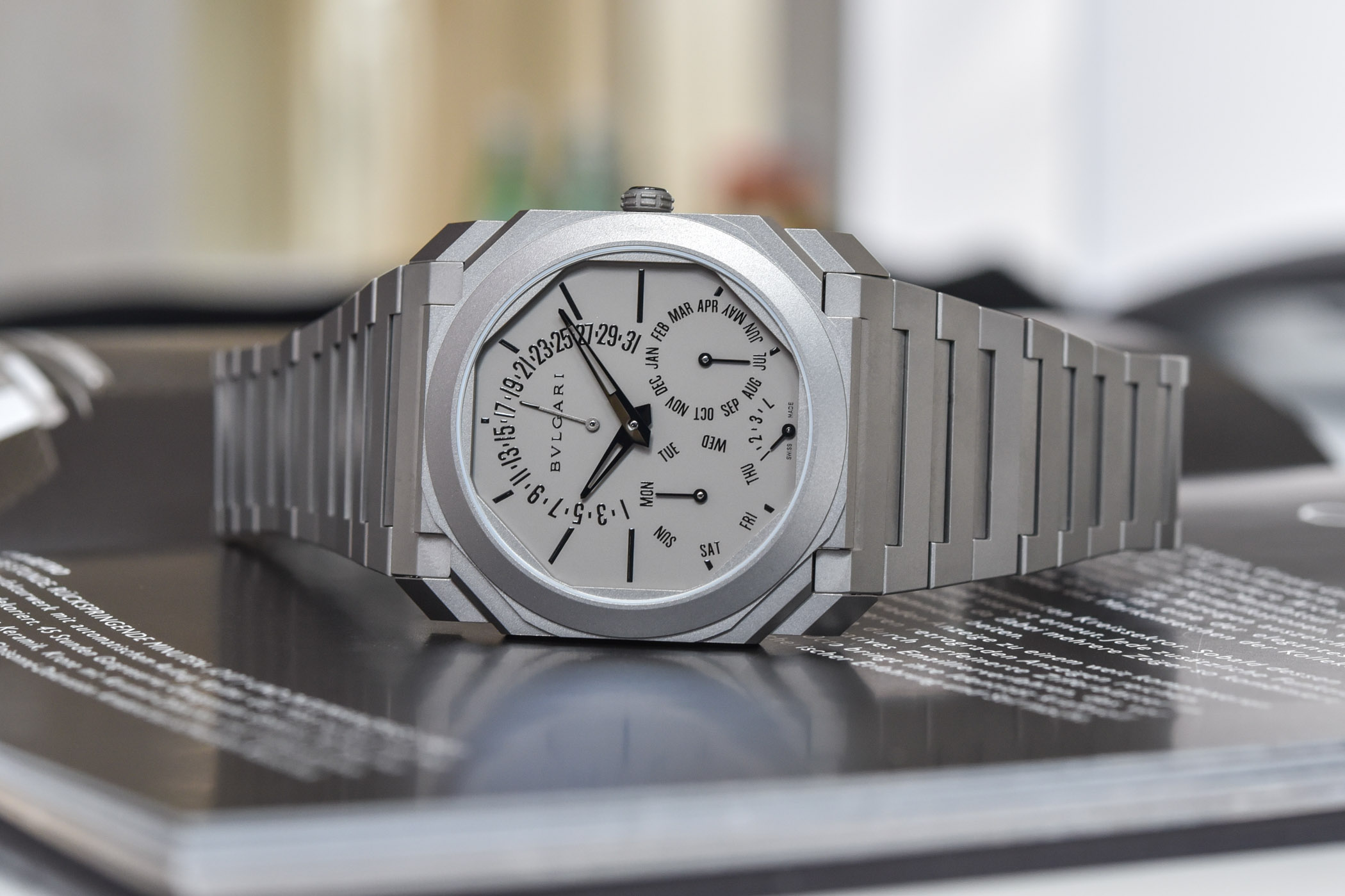 Bulgari Octo Finissimo Perpetual Calendar - world record thinnest perpetual calendar