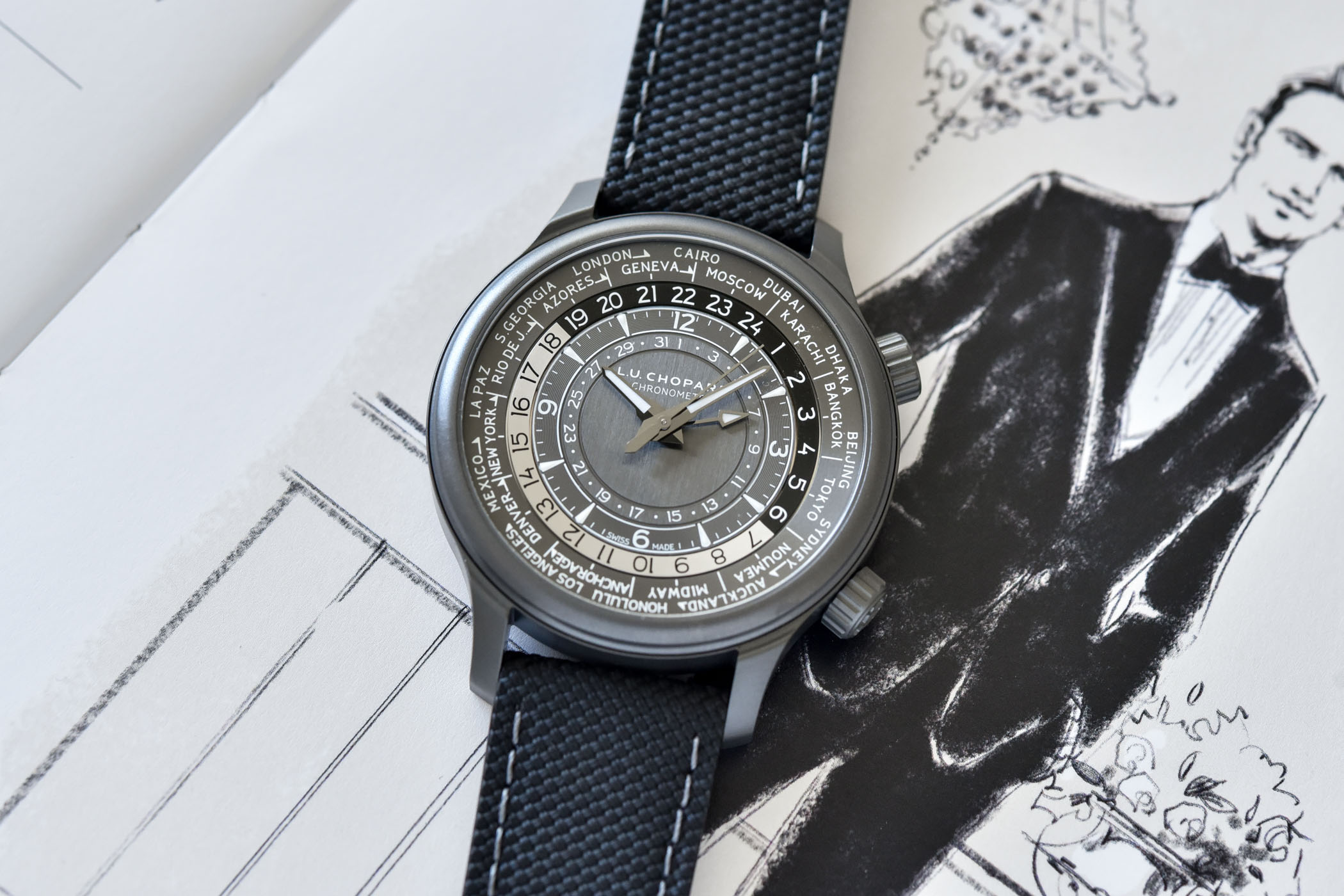 Chopard L.U.C Time Traveler One Black