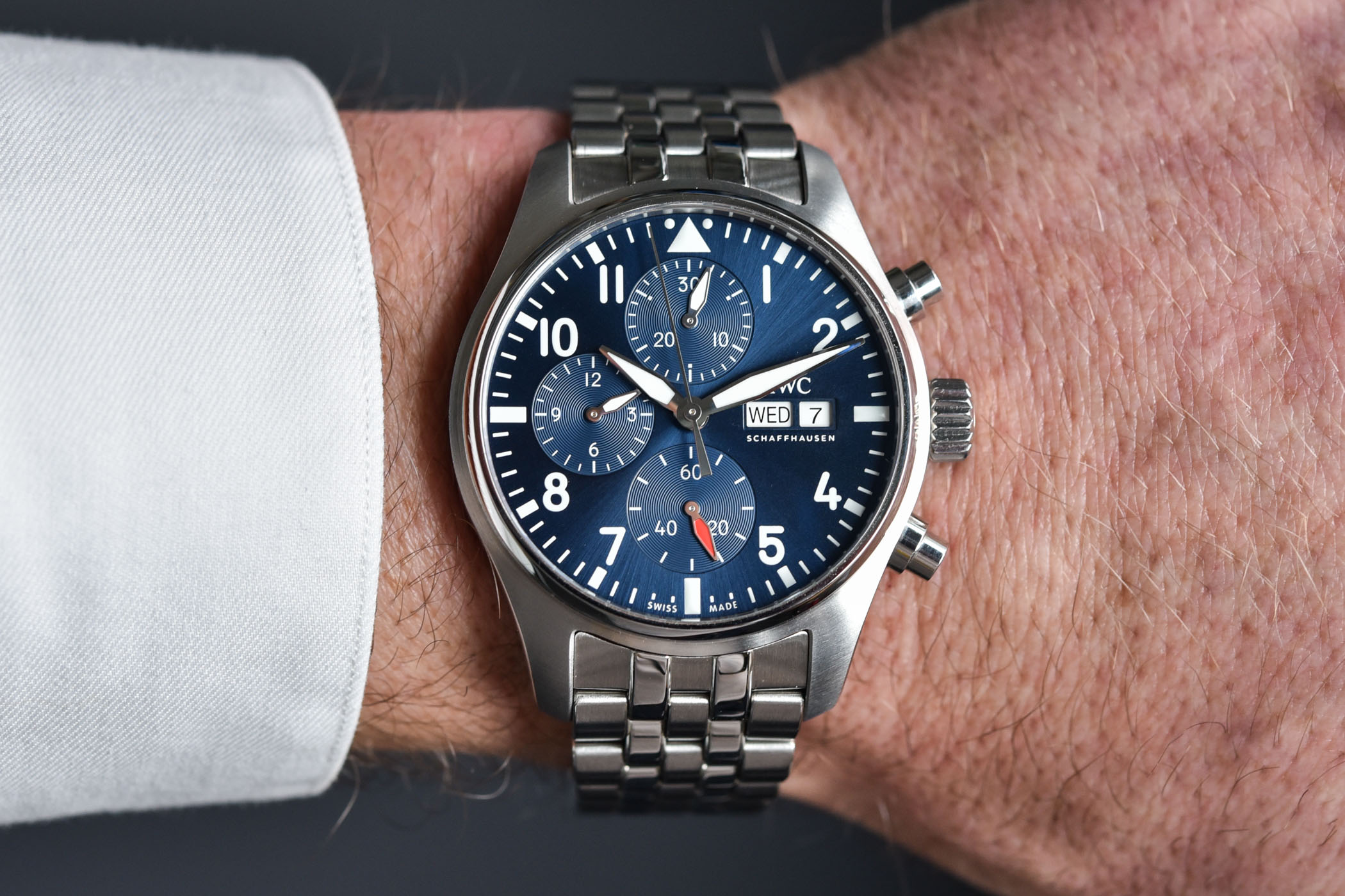 IWC Pilot's Watch Chronograph 41 - IW3881 - review video - 8 IWC Pilot's Watch Chronograph 41 - IW3881 - review video - 8