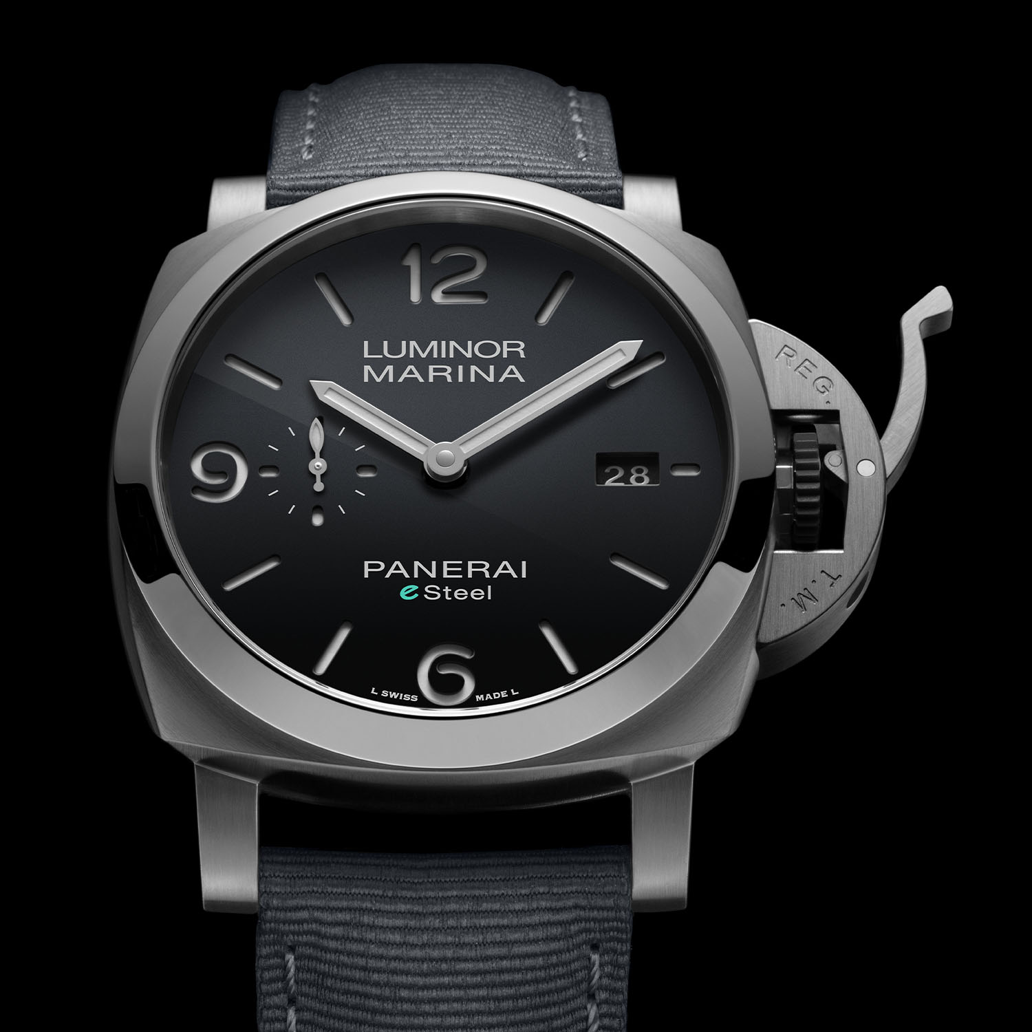 Panerai Luminor Marina eSteel PAM01358 grey Panerai Luminor Marina eSteel PAM01358 grey
