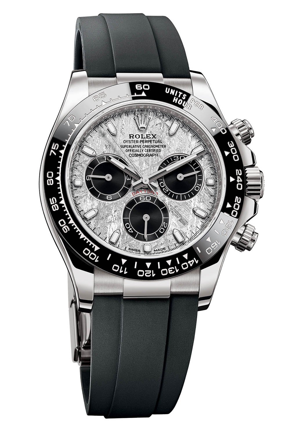 Rolex Daytona Meteorite dial white gold ceramic bezel oysterflex bracelet - 116519LN Rolex Daytona Meteorite dial white gold ceramic bezel oysterflex bracelet - 116519LN