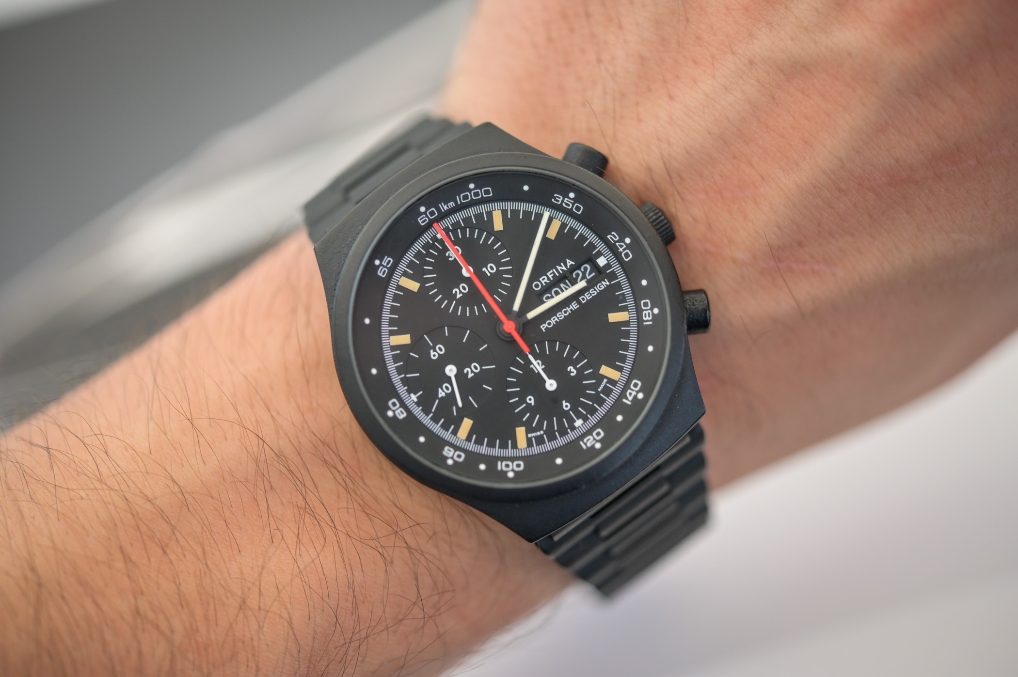 1972 Porsche Design Orfina Chronograph Black PVD - 3 1972 Porsche Design Orfina Chronograph Black PVD - 3