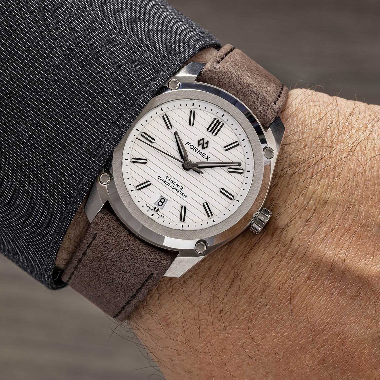 2021 Formex Essence ThirtyNine Automatic Chronometer white dial - 1 2021 Formex Essence ThirtyNine Automatic Chronometer white dial