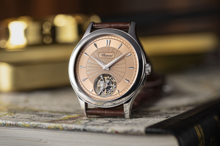Chopard L.U.C Flying T Twin Revolution Edition 36.5mm salmon dial