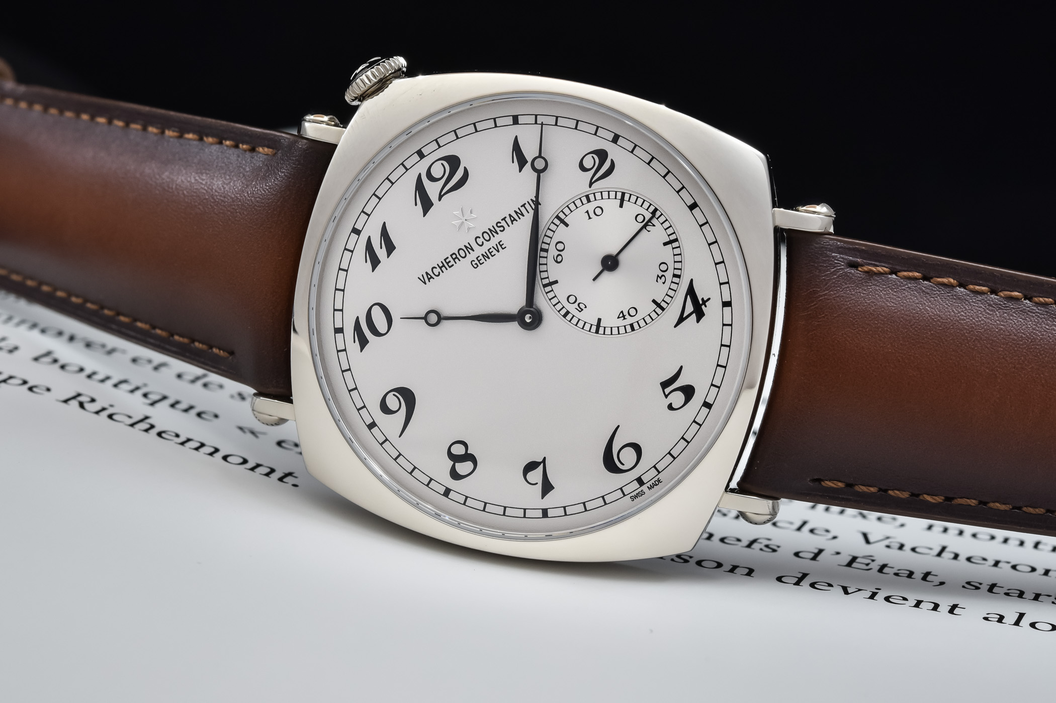 Vacheron Constantin Historiques American 1921 40mm White Gold - 82035:000G-B735 - review - 9 Vacheron Constantin Historiques American 1921 40mm White Gold