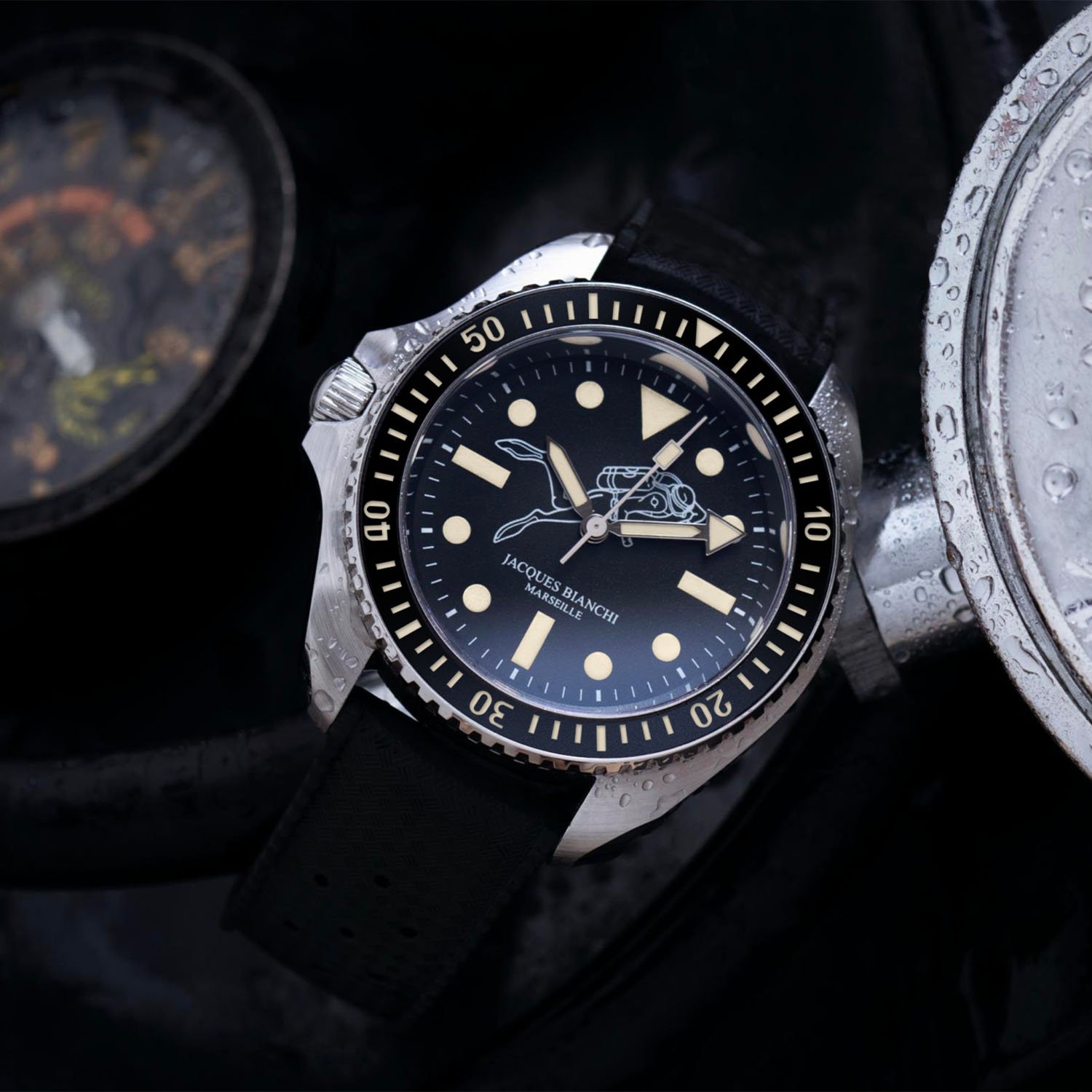 Jacques Bianchi JB200 Dive Watch 2021 Re-Edition - 5 Jacques Bianchi JB200 Dive Watch 2021 Re-Edition kickstarter