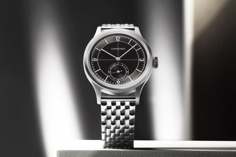Longines Heritage Classic Black Sector dial