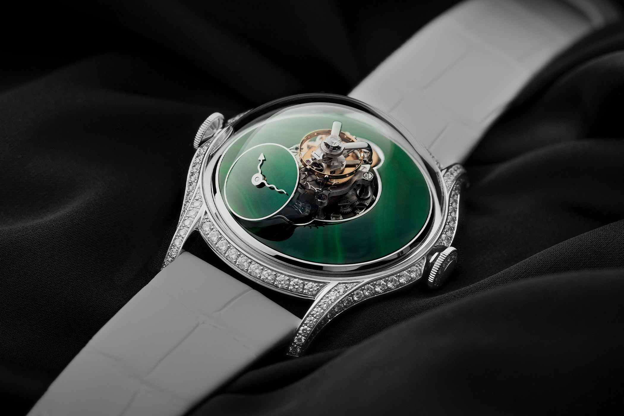 MB&F Legacy Machine FlyingT Green Malachite Dial