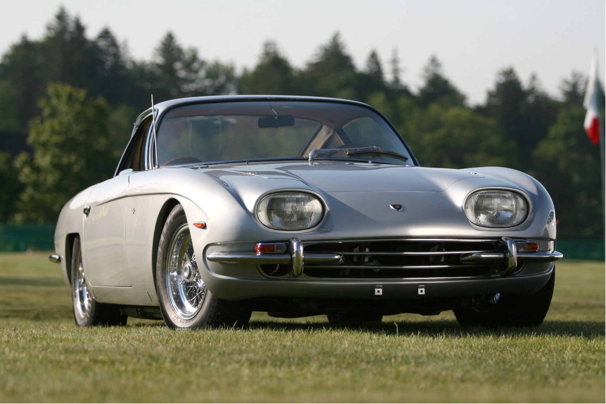 1964 Lamborghini 350GT 1964 Lamborghini 350GT, the first production vehicle by Lamborghini.