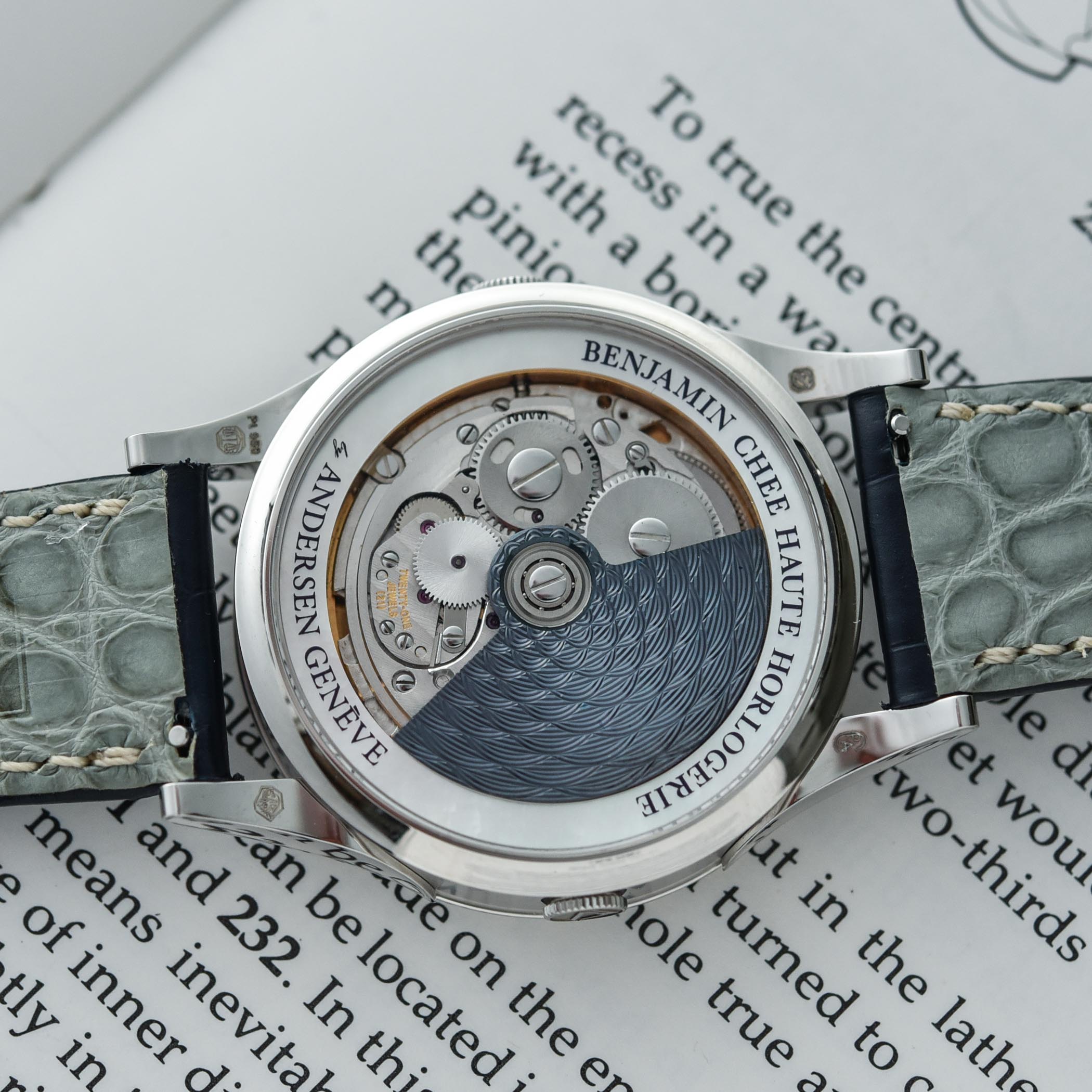 BCHH Celestial Voyager World Timer Cloisonne Enamel Andersen Geneve - 11 BCHH Celestial Voyager World Timer Cloisonne Enamel Andersen Geneve - 11