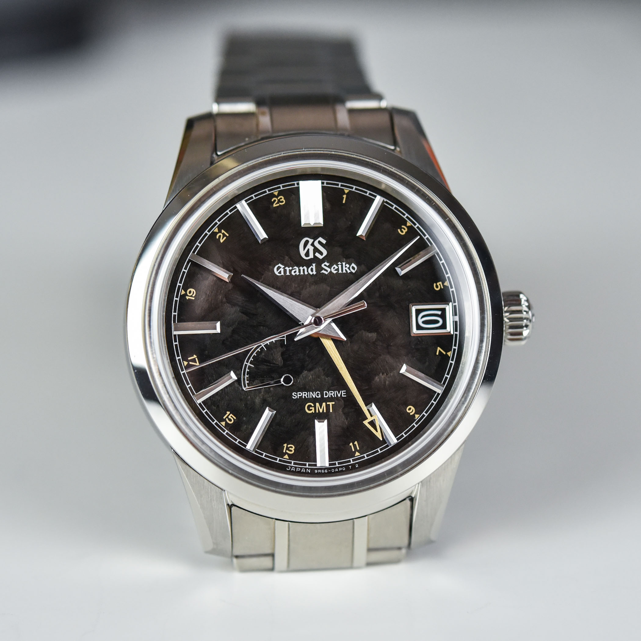 Grand Seiko Elegance GMT 4 seasons Kanro SBGE271 - 2 Grand Seiko Elegance GMT Spring Drive 4 seasons collection SBGE271