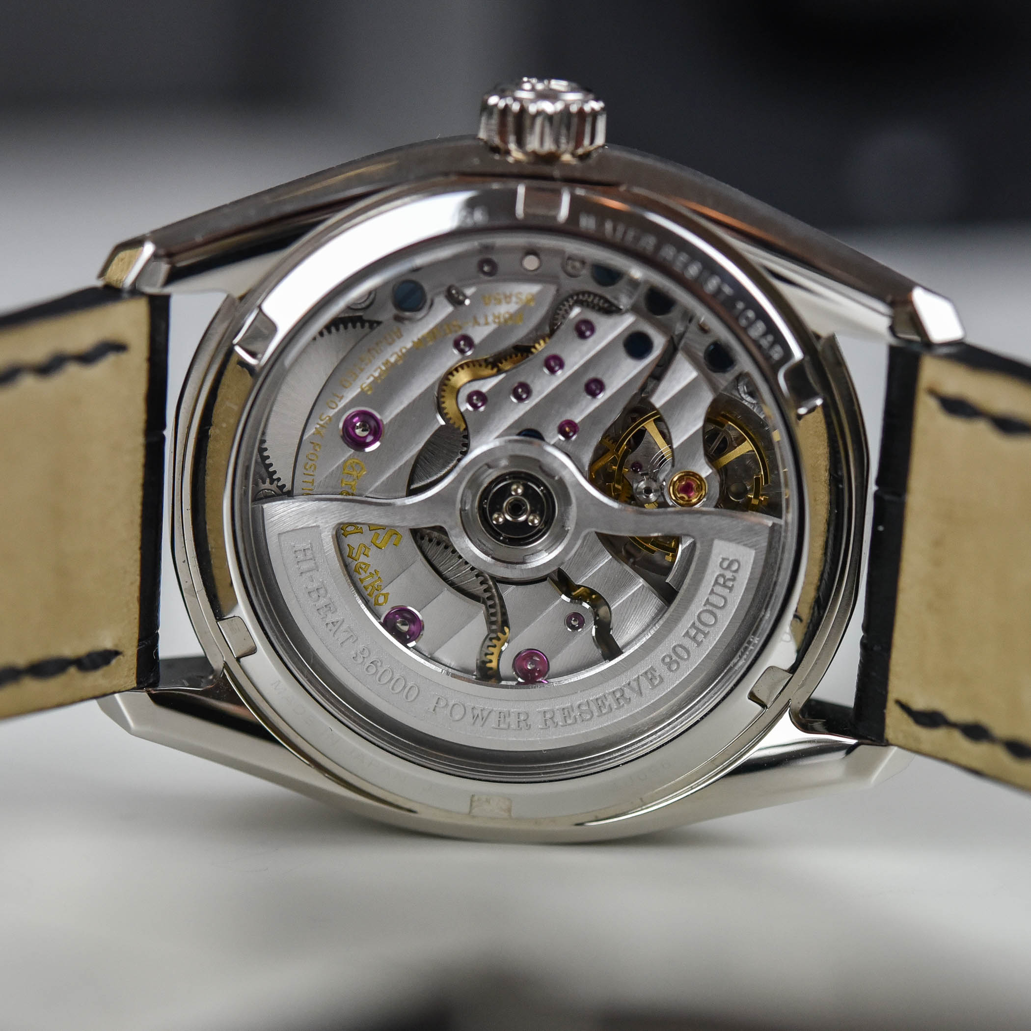 Grand Seiko Heritage Calibre 9SA5 Platinum SLGH007J - review - 5 Grand Seiko Heritage Calibre 9SA5 Platinum SLGH007J