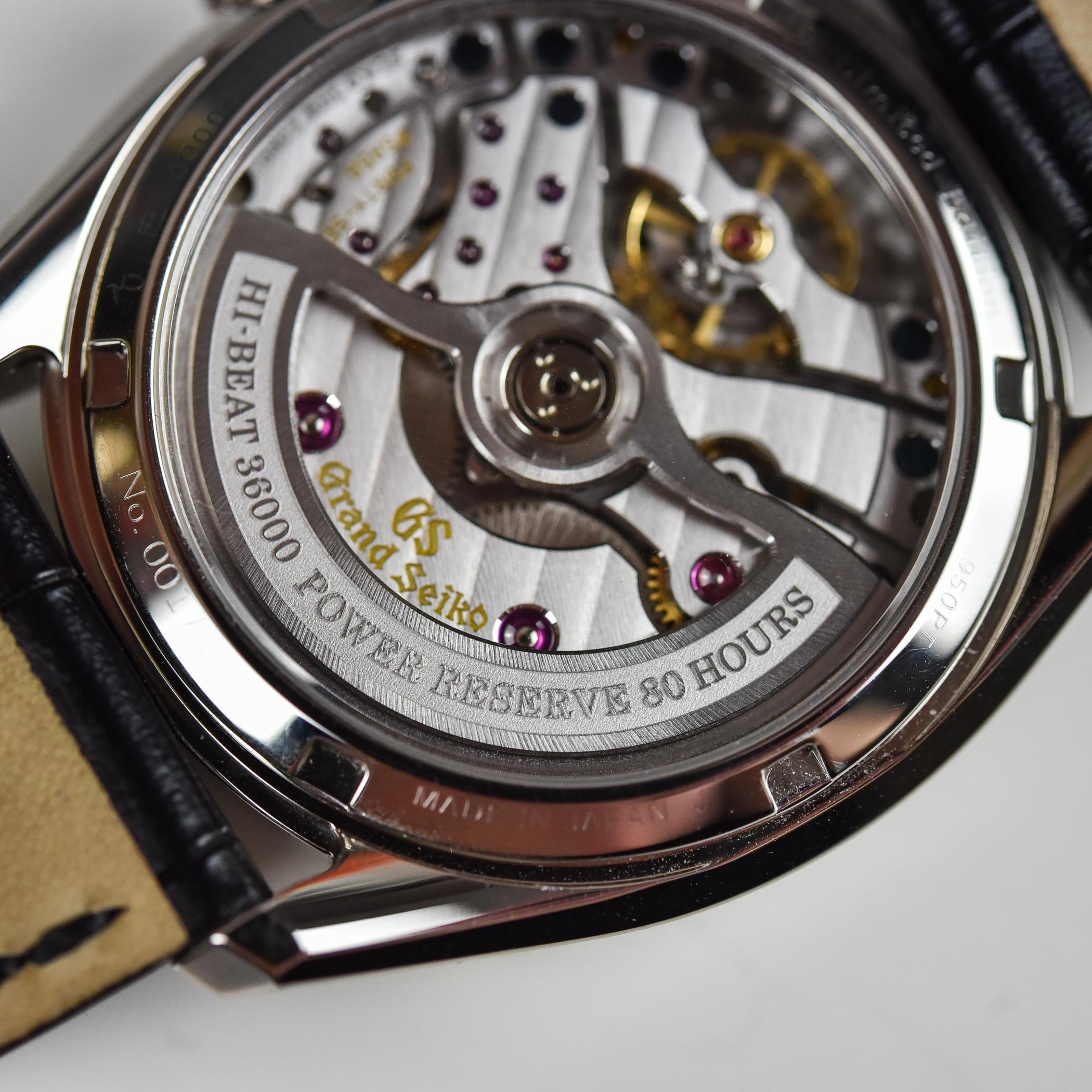 Grand Seiko Heritage Calibre 9SA5 Platinum SLGH007J - review - 6 Grand Seiko Heritage Calibre 9SA5 Platinum SLGH007J