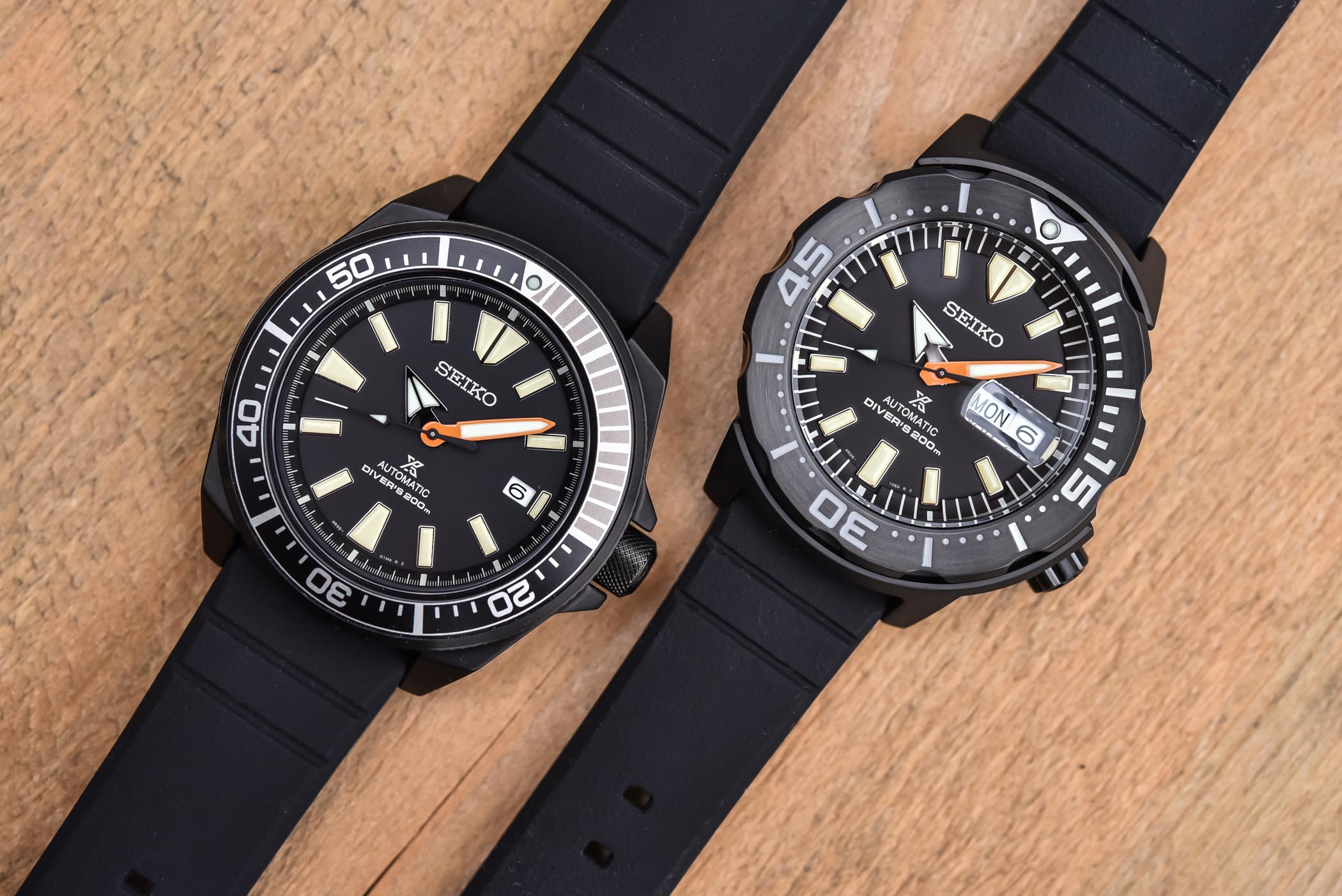 Seiko Prospex Black Series 2021 Samurai SRPH11K1 Monster SRPH13K1