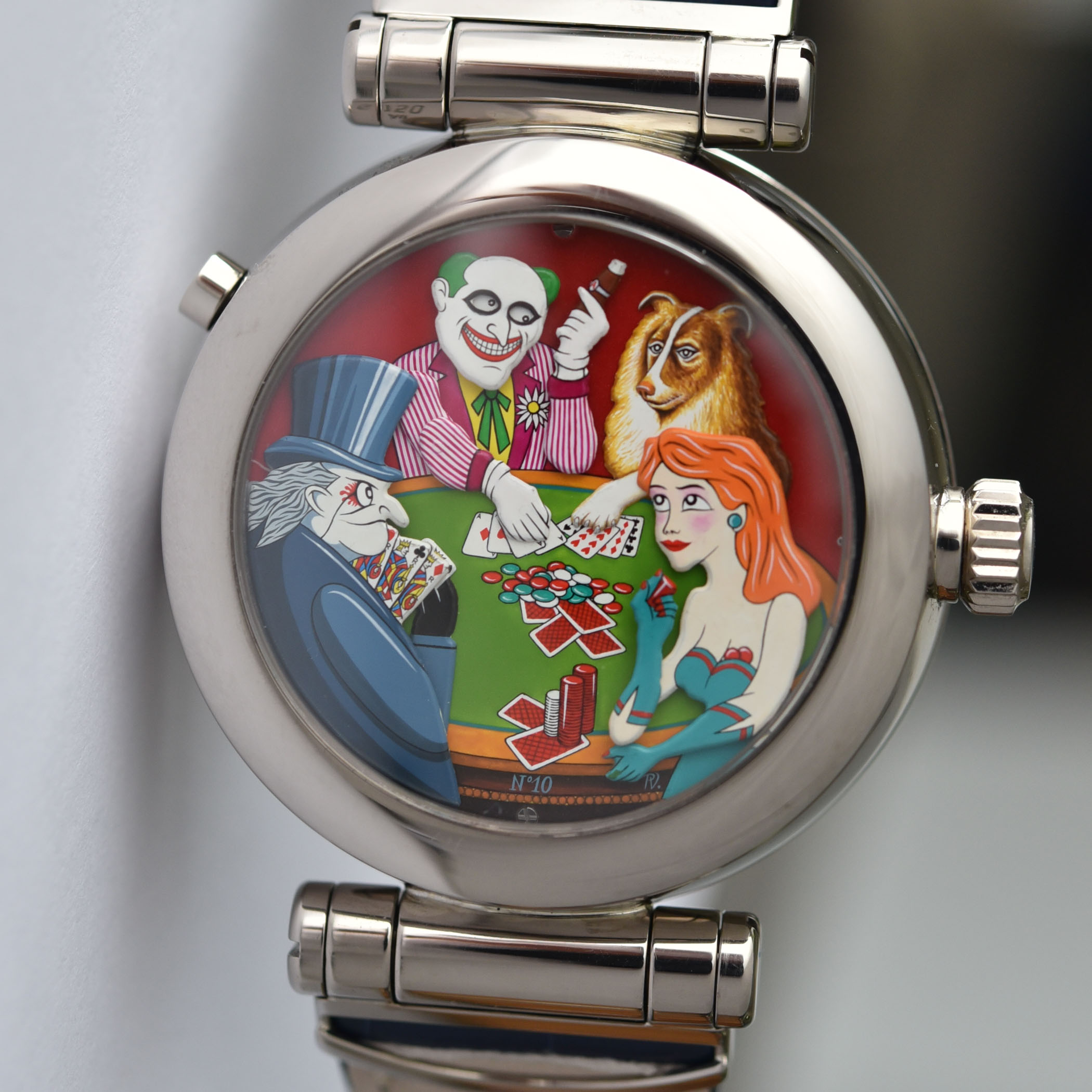 Svend Andersen Geneve 40th anniversary - Automaton Joker Chaykin - 3 Svend Andersen Geneve 40th anniversary - Automaton Joker Chaykin - 3