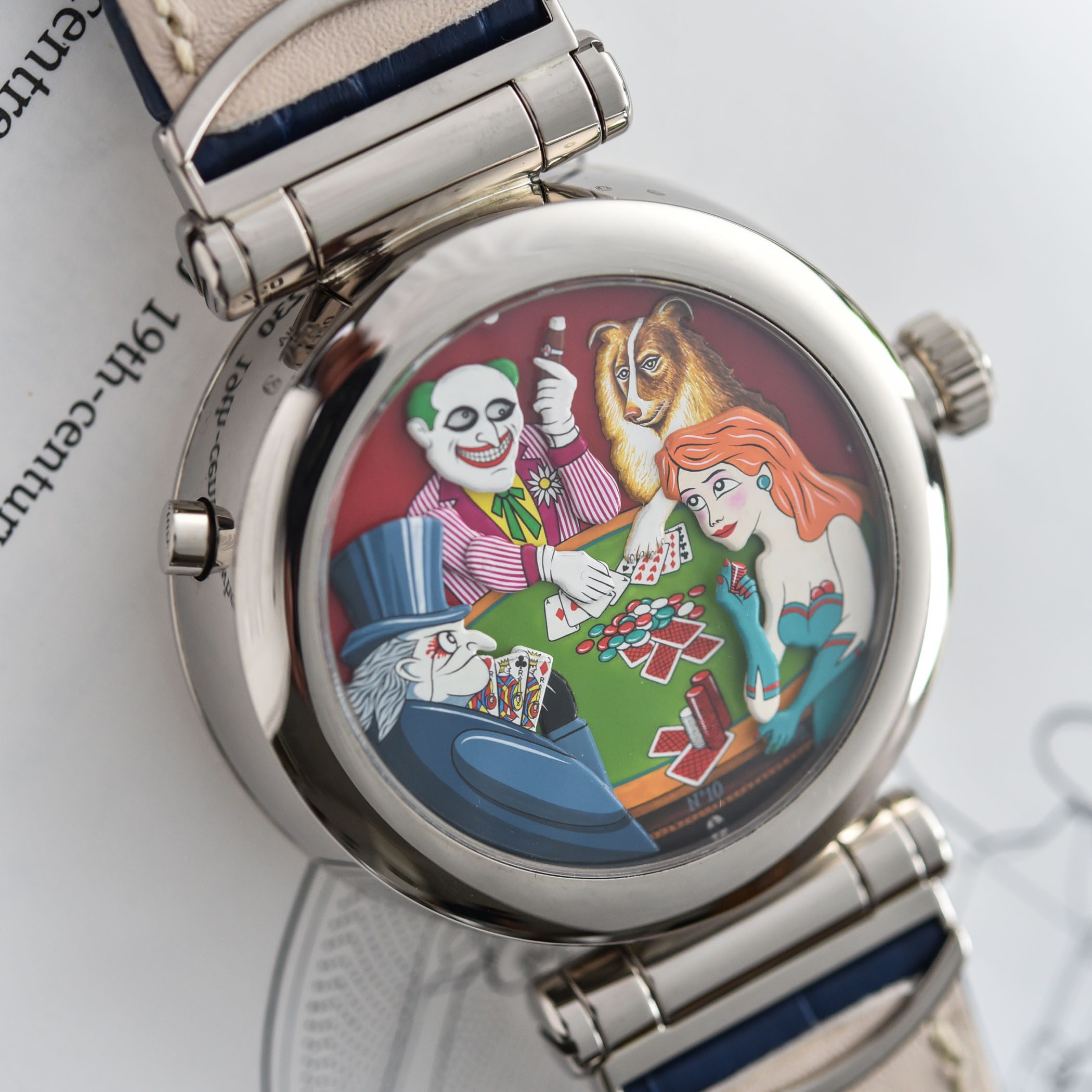 Svend Andersen Geneve 40th anniversary - Automaton Joker Chaykin - 4 Svend Andersen Geneve 40th anniversary - Automaton Joker Chaykin - 4