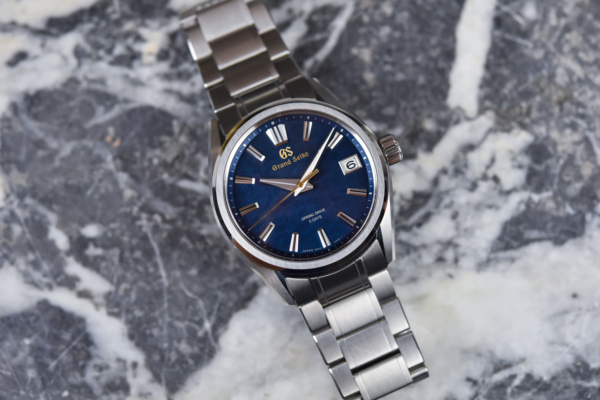 Grand Seiko Minamo SLGA007 calibre 9RA2 Spring Drive 5-day