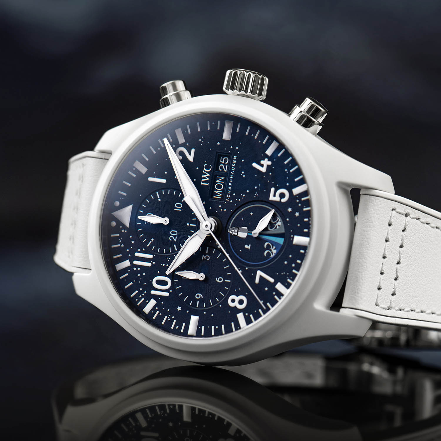 IWC Pilot’s Watch Chronograph Edition Inspiration4 Space Watches White Ceramic IW389110 - 5 IWC Pilot’s Watch Chronograph Edition Inspiration4 Space Watches White Ceramic IW389110