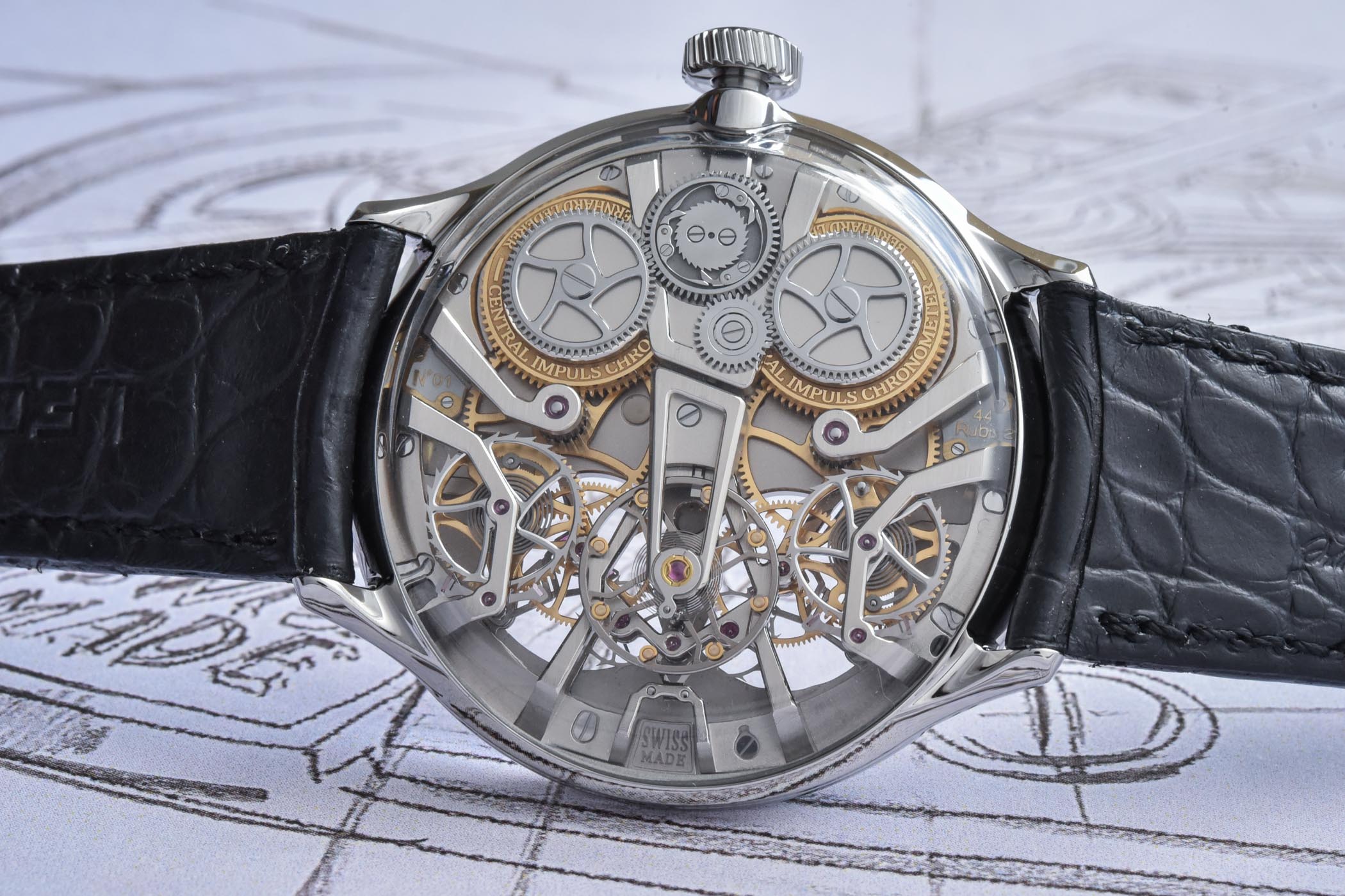 Bernhard Lederer Central Impulse Chronometer Final Version