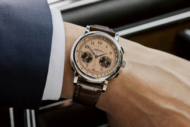 A. Lange & Söhne 1815 Chronograph 2021 Concorso Edition Salmon Unique Piece 414.049