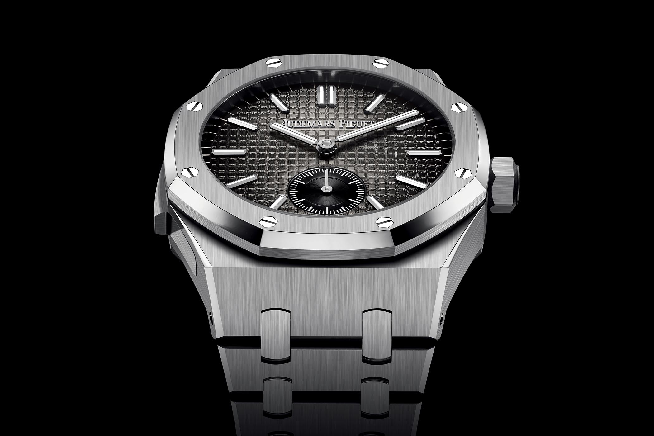 Audemars Piguet Royal Oak Minute Repeater Supersonnerie Titanium Smoked Grey Dial - 26591TI.OO.1252TI.03