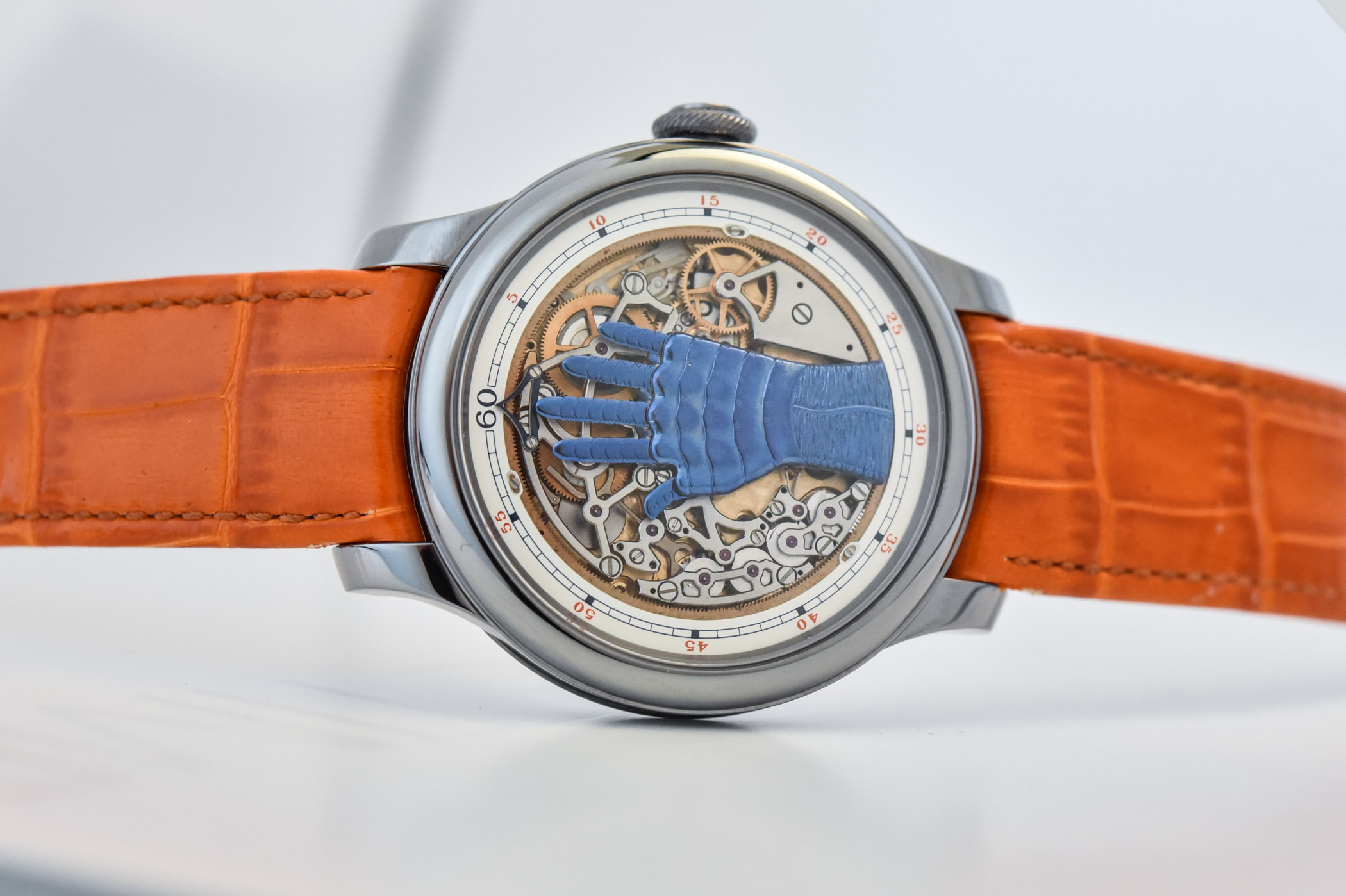 FP Journe FCC Blue Only Watch 2021 Automaton Francis Ford Coppola Ambroise Pare - review - 5 F.P. Journe FFC Blue for Only Watch 2021