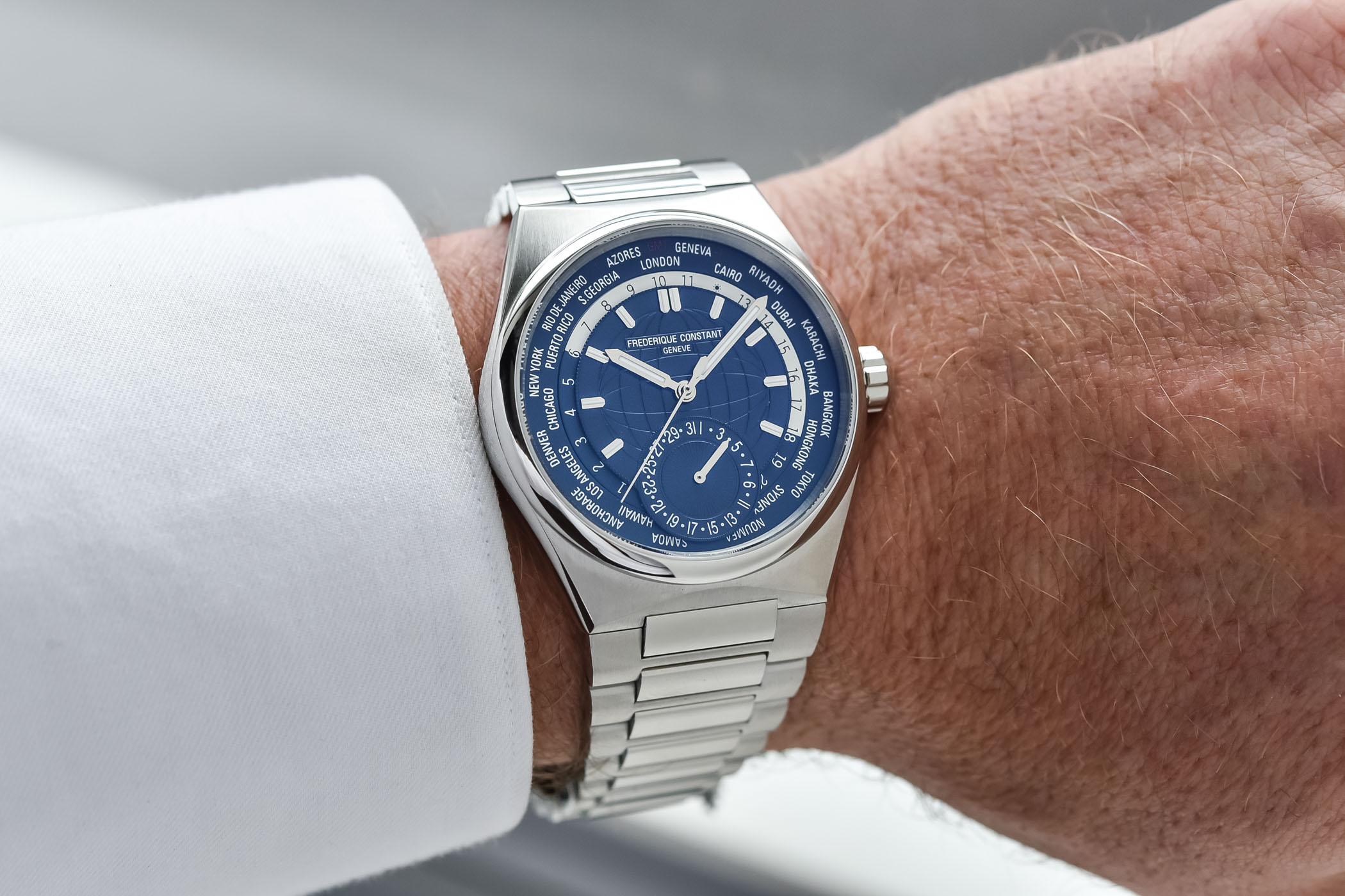 Frederique Constant Highlife Worldtimer Manufacture - FC-718N4NH6B