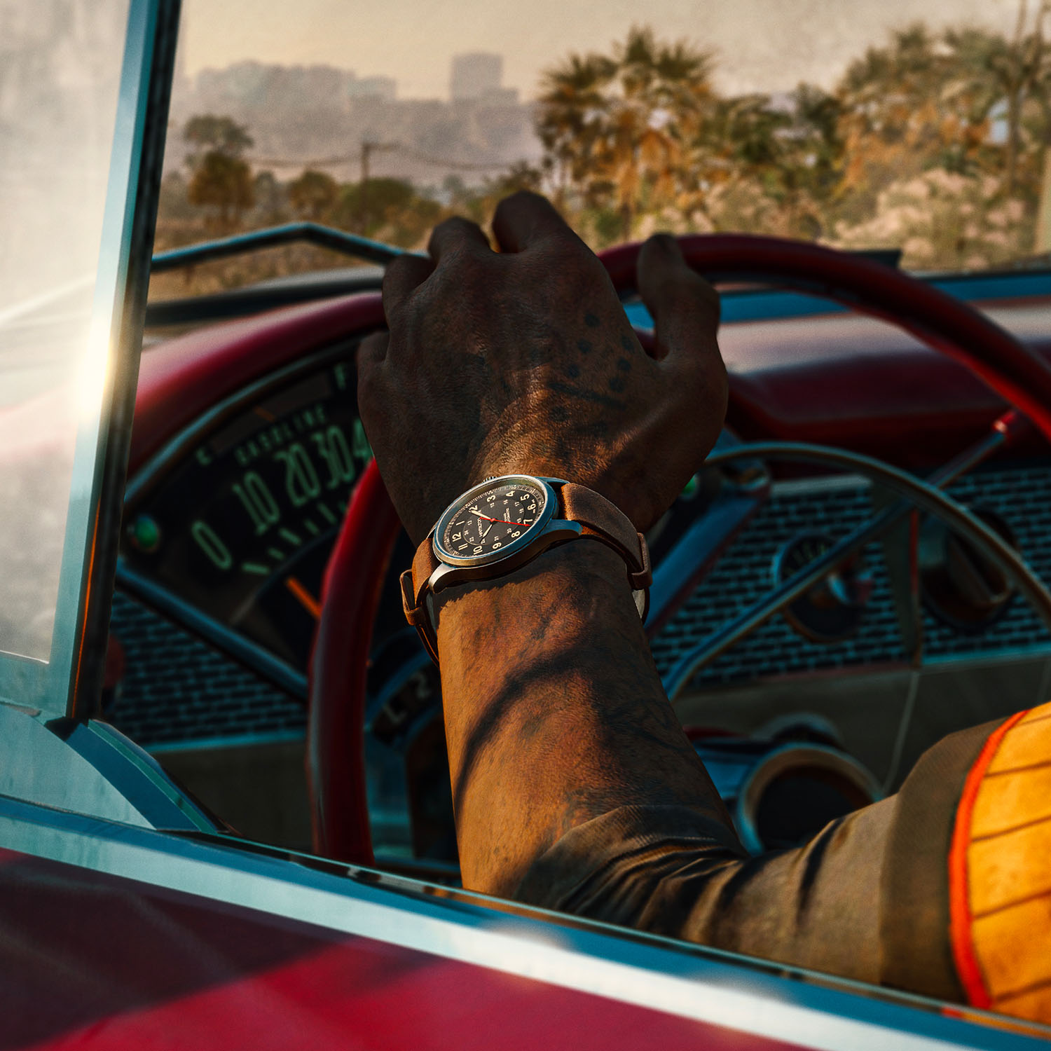 Hamilton x Far Cry 6 - 3 Hamilton x Far Cry 6 - Khaki Field Titanium Automatic H70645533