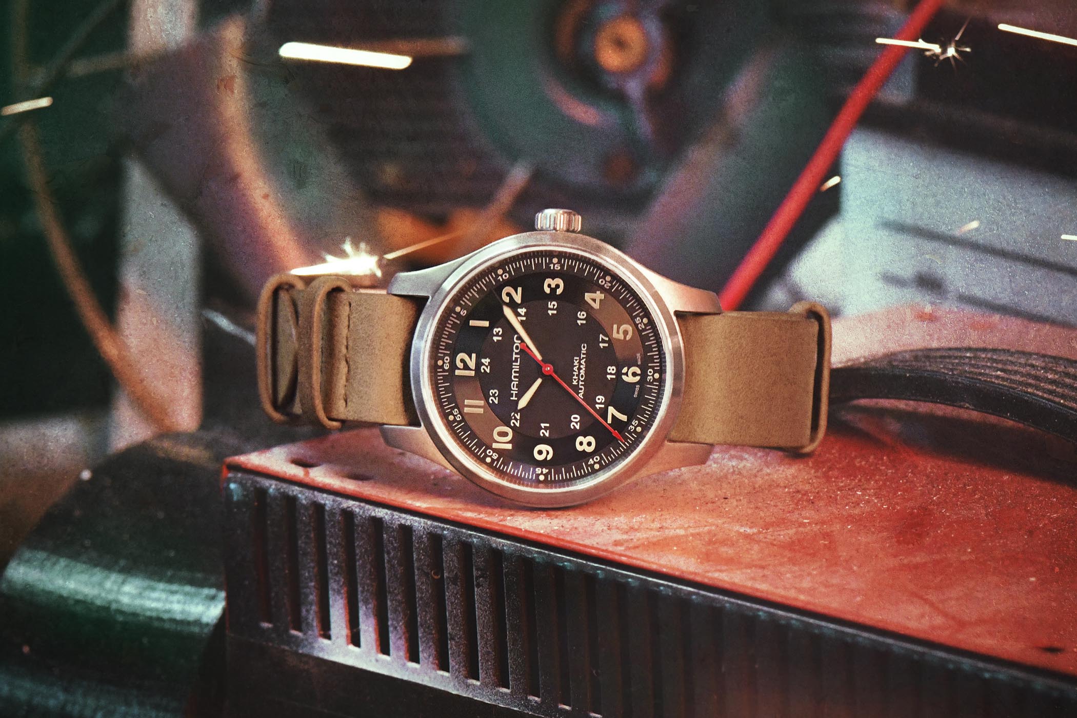 Hamilton x Far Cry 6 - Khaki Field Titanium Automatic H70645533