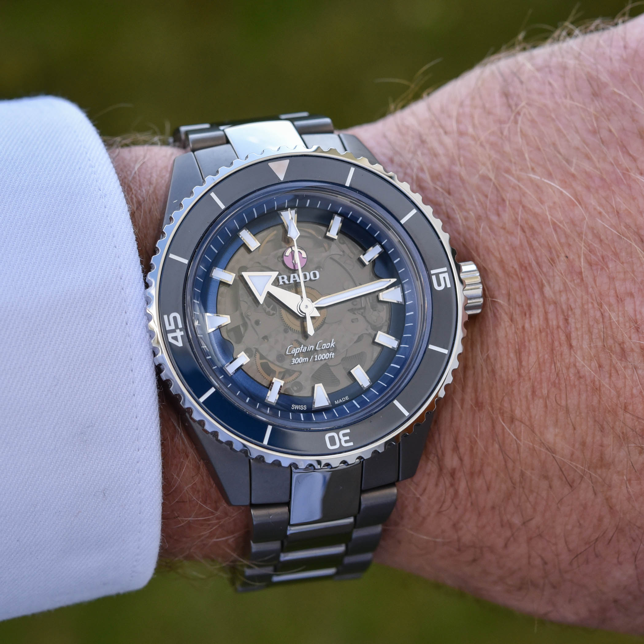 Rado Captain Cook High-Tech Plasma Ceramic R32128202 - review - 3 Rado Captain Cook High-Tech Plasma Ceramic R32128202