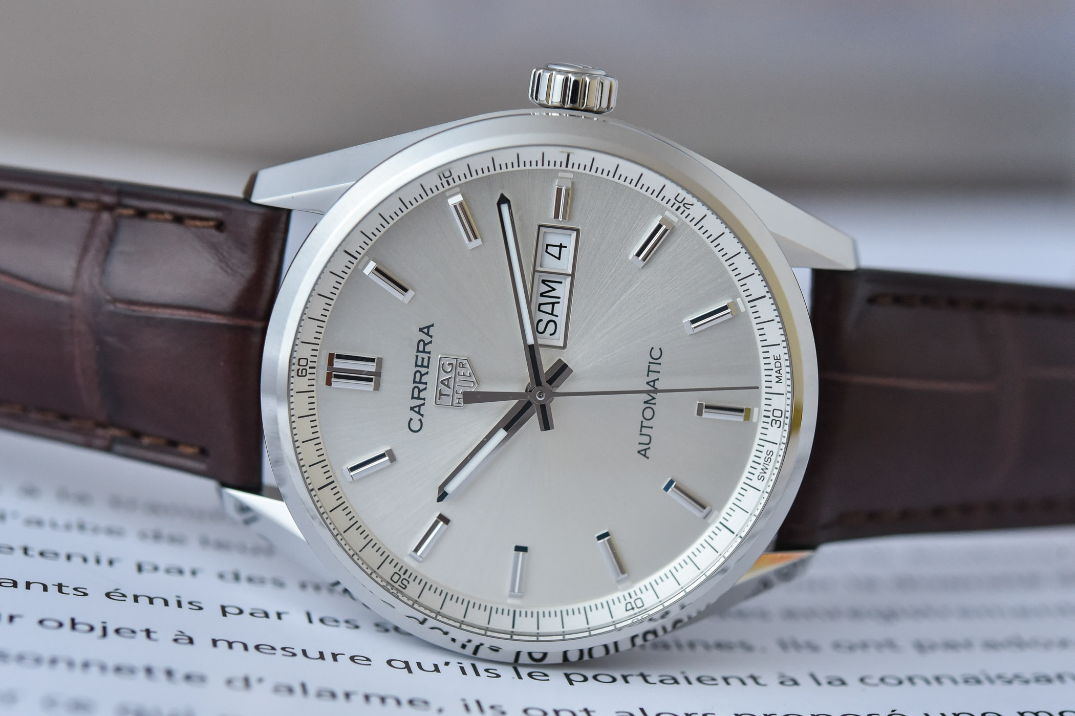 2021 TAG Heuer Carrera Day-Date 41mm - hands-on - 2 2021 TAG Heuer Carrera Day-Date 41mm WBN2011.FC6484 calibre 5