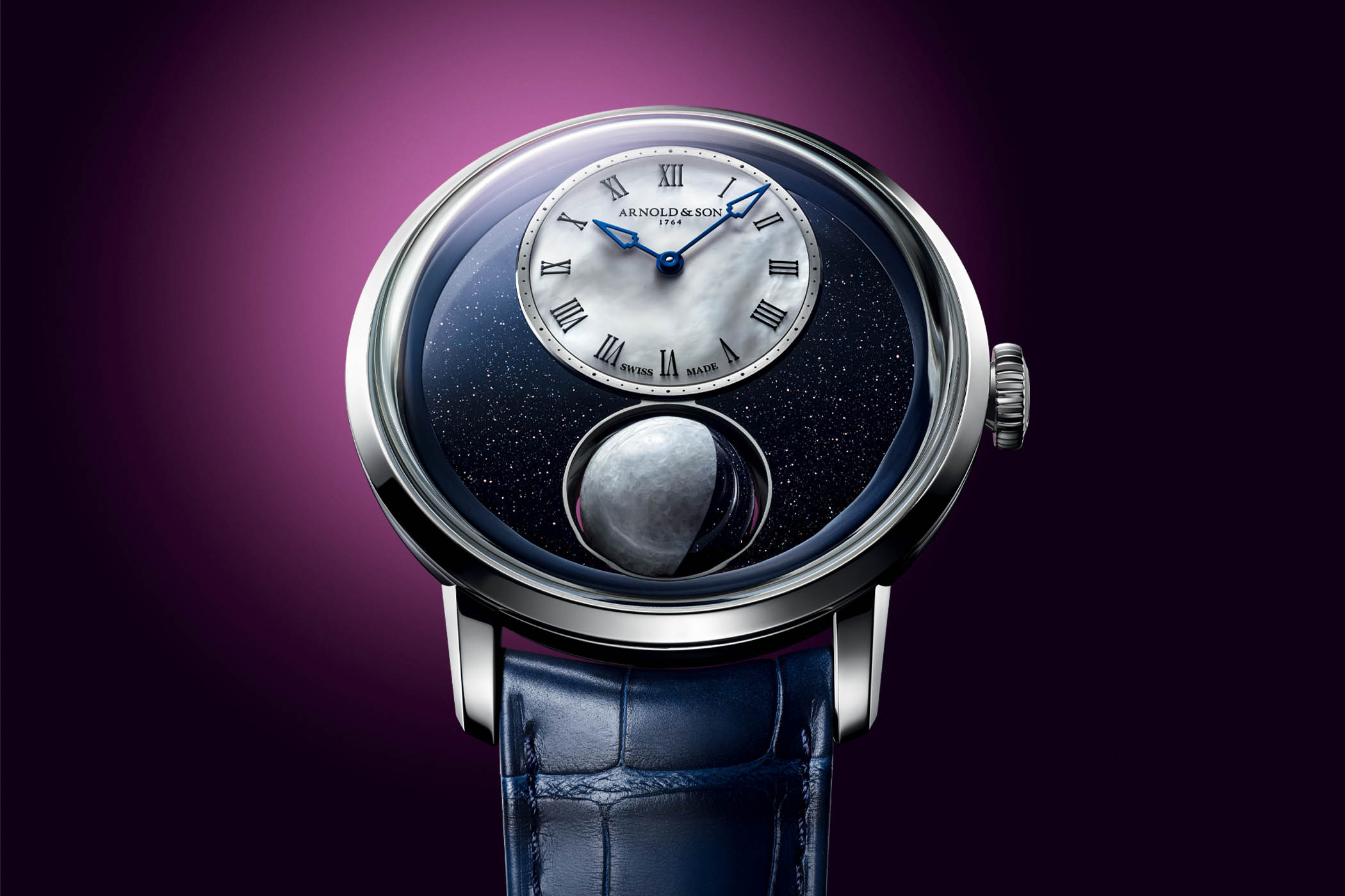 Arnold & Son Luna Magna Platinum
