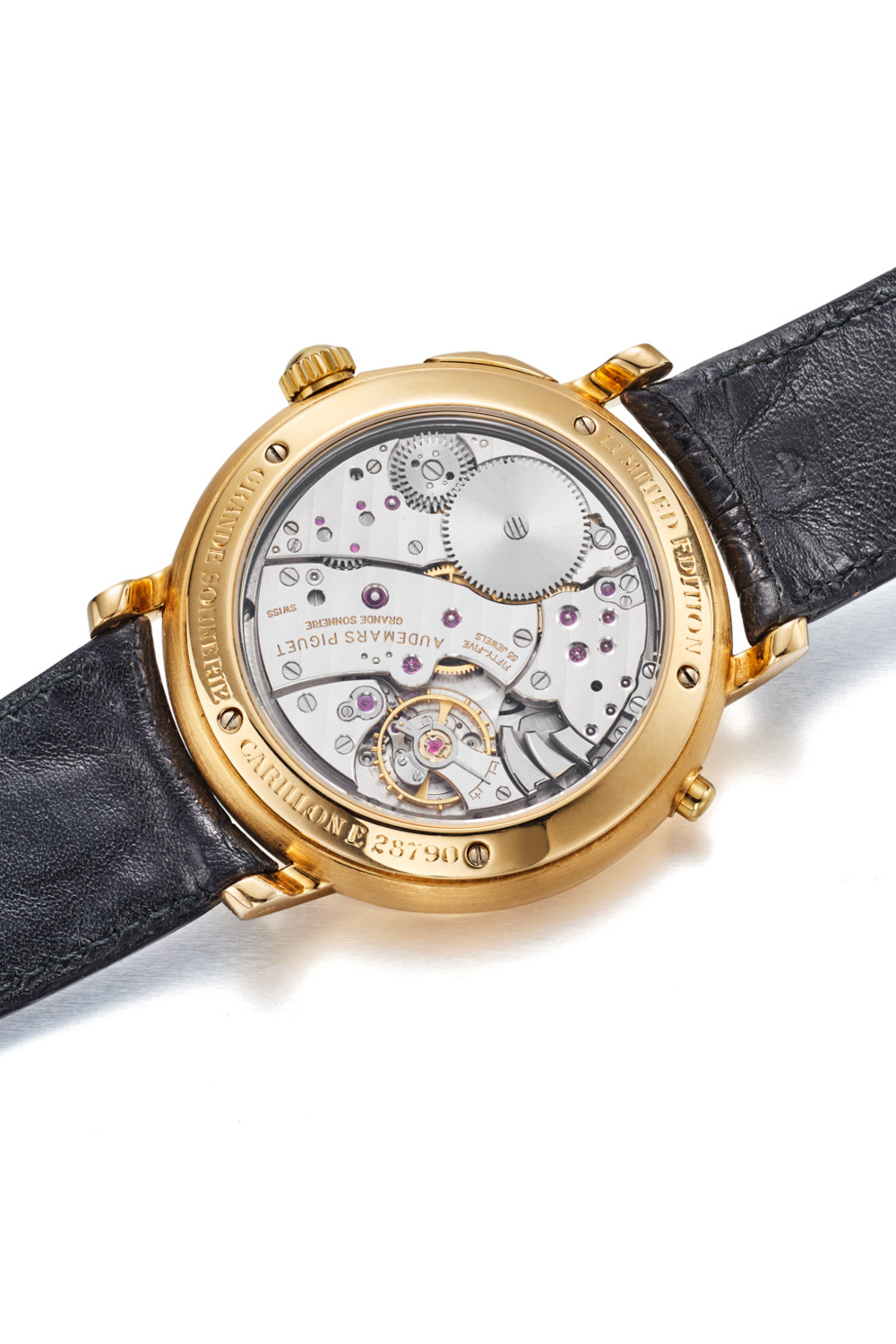 Audemars Piguet Jules Audemars Grande Sonnerie Carrillon 25936 calibre 2890 - images Antiquorum - 2 Audemars Piguet Jules Audemars Grande Sonnerie Carillon 25936 calibre 2890