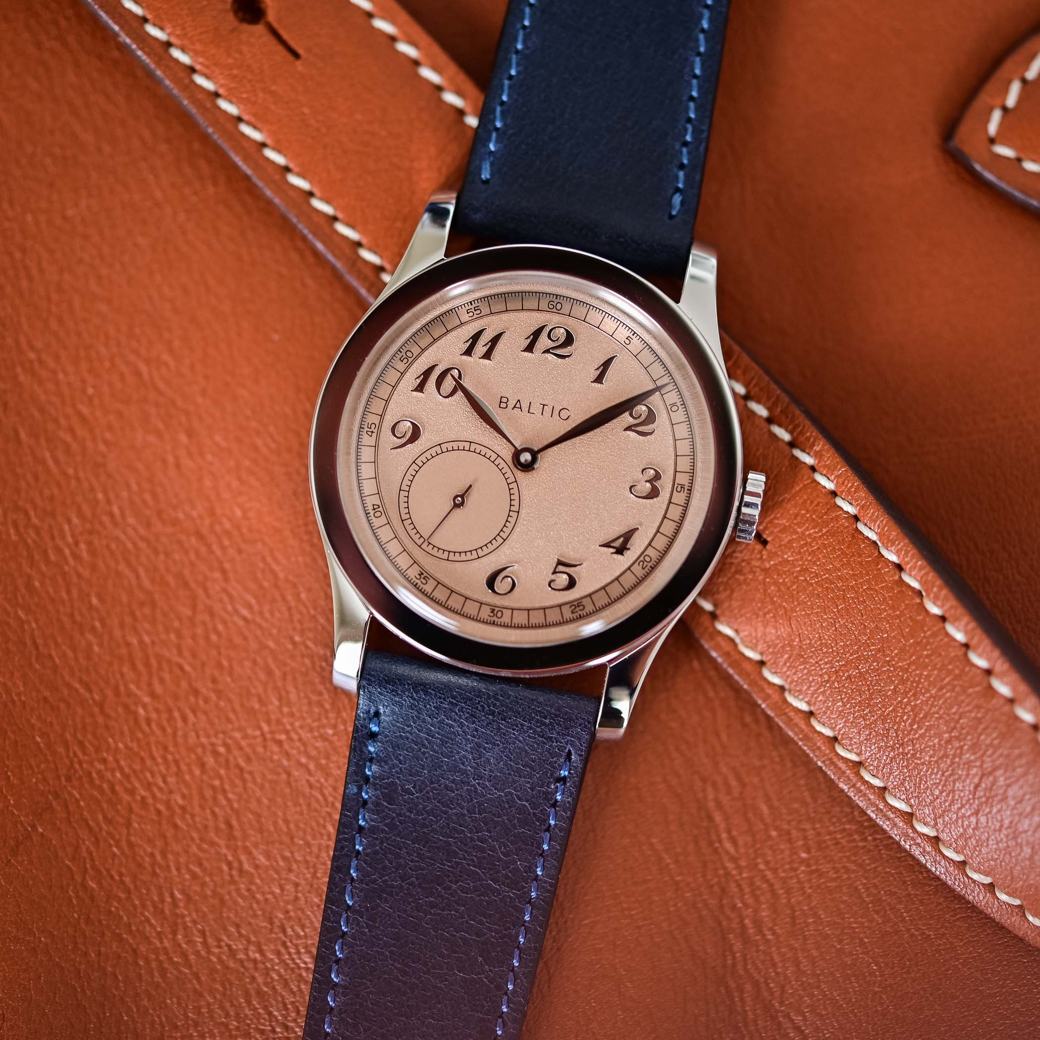 Baltic MR01 Salmon Review Accessible Calatrava-style Micro Rotor Watch - 2 Baltic MR01 Salmon Accessible Calatrava-style Micro Rotor Watch