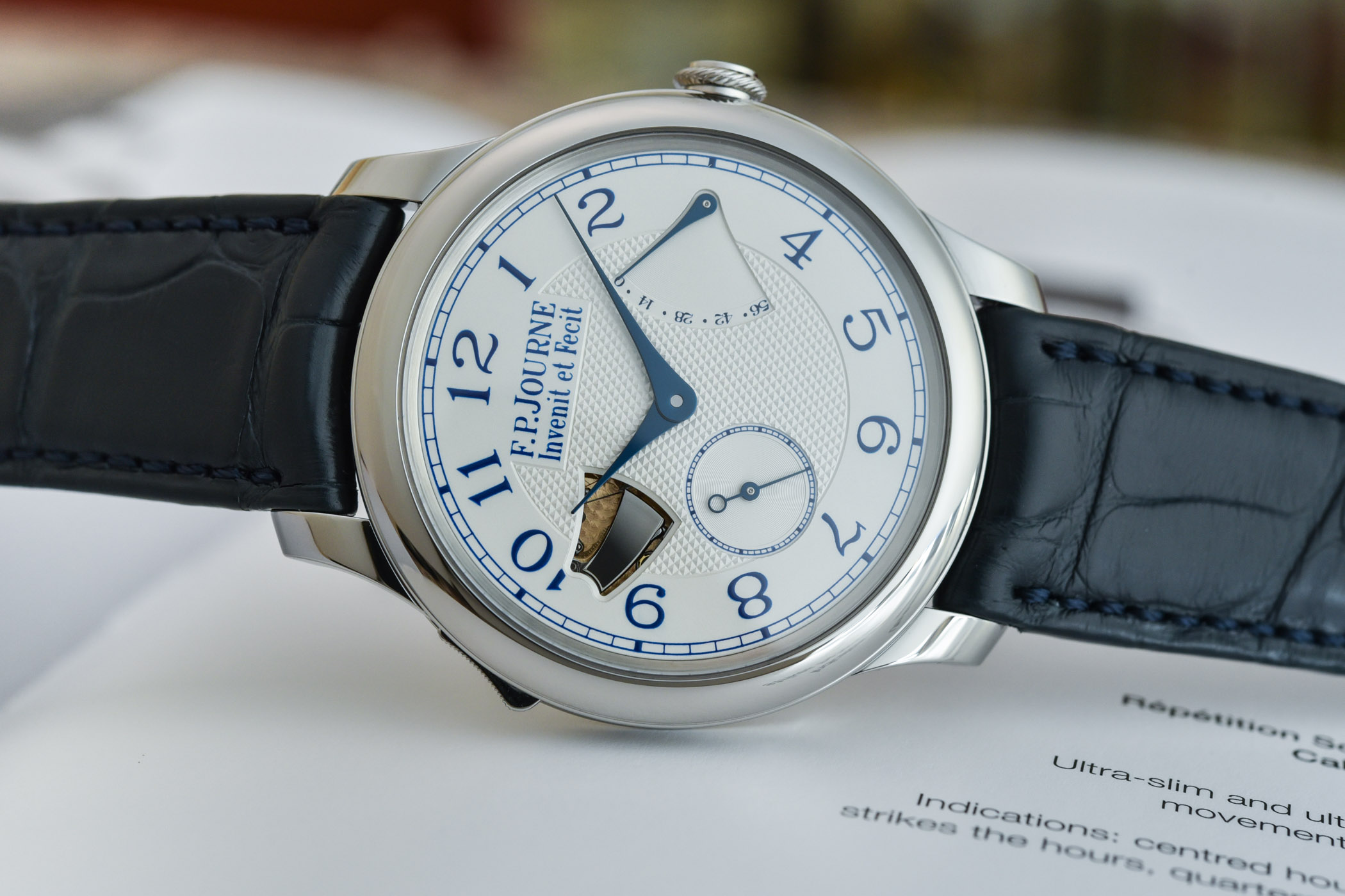 F.P. Journe Répétition Souveraine Stainless Steel Minute Repeater