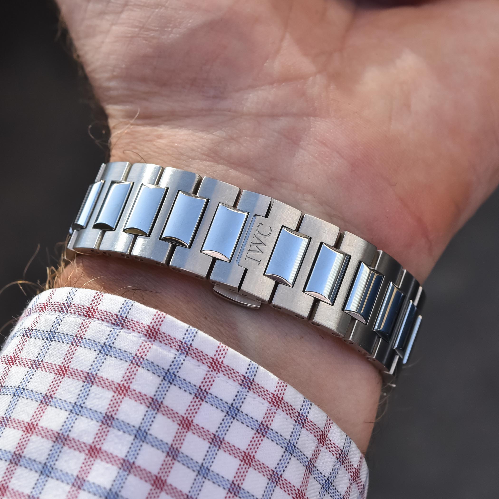 IWC Portugieser Automatic 40 now on Stainless Steel bracelet - IW358312 - hands-on - 3 IWC Portugieser Automatic 40 Steel bracelet IW358312