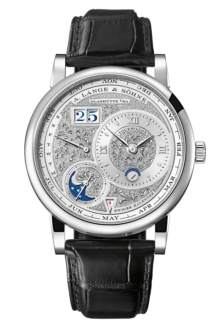 LANGE 1 TOURBILLON PERPETUAL CALENDAR handwerkskunst white gold - 720.048 LANGE 1 TOURBILLON PERPETUAL CALENDAR